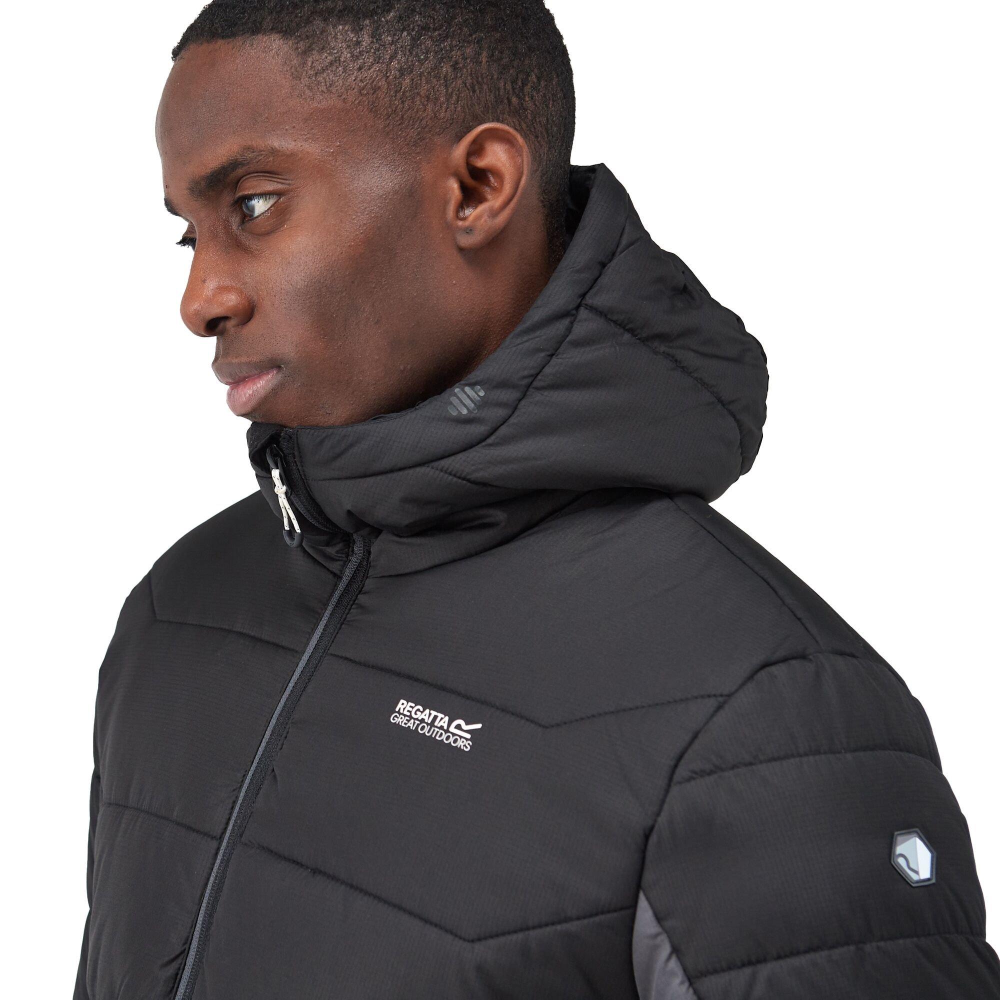 Schwarz/Dunkelgrau - Regatta - Nevado Insulated Puffer Jacket - 10