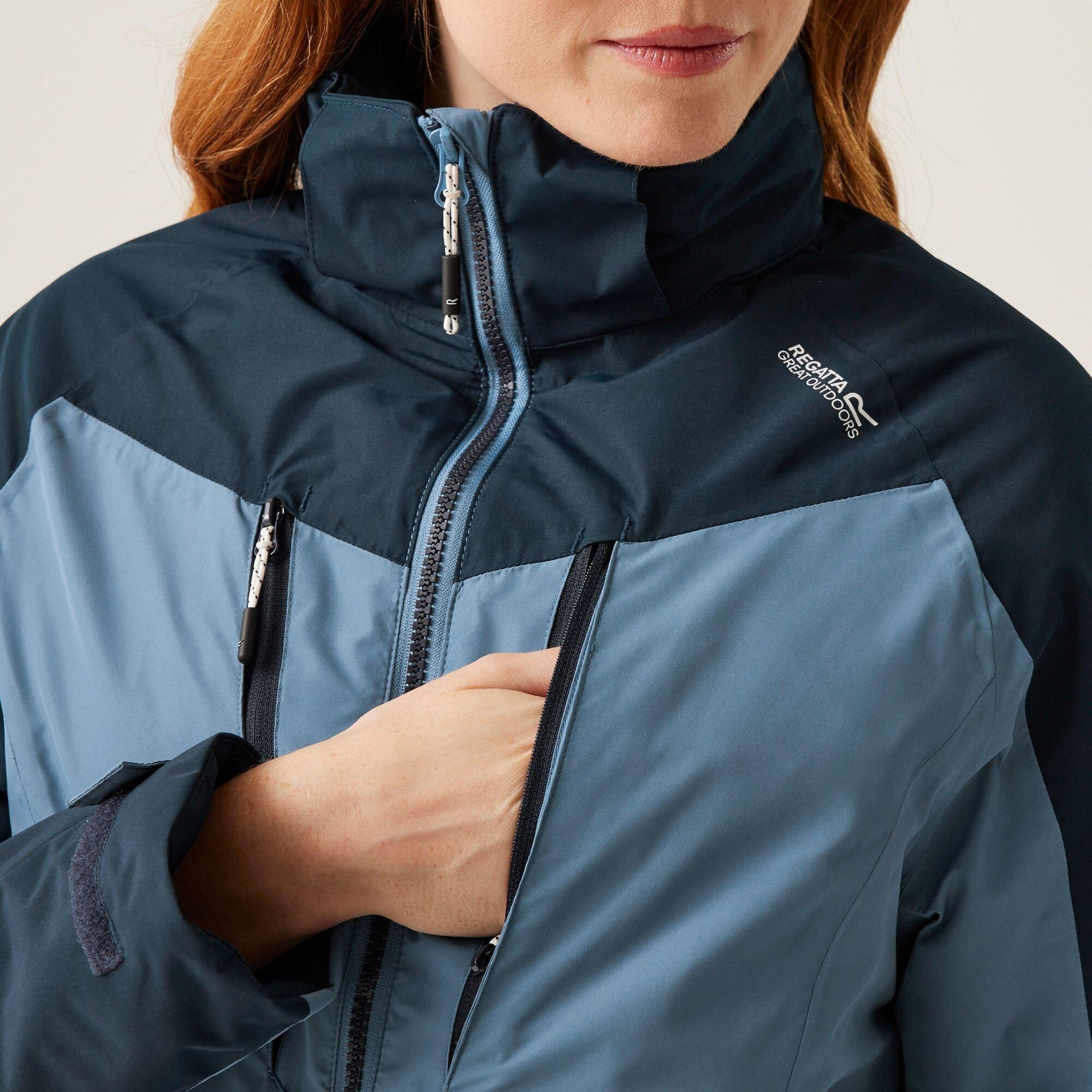 Azul/Marinheiro - Regatta - Calderdale Waterproof Lightweight Jacket - 7