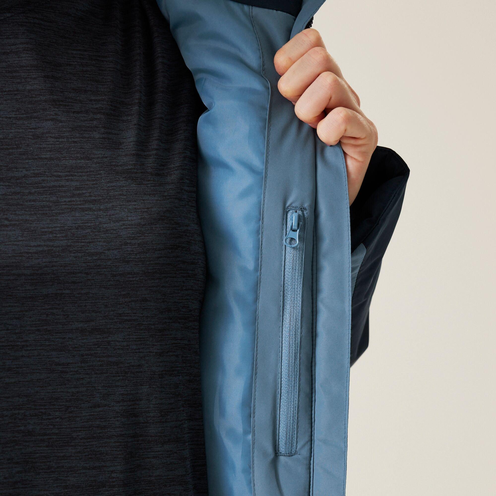 Azul/Marinheiro - Regatta - Calderdale Waterproof Lightweight Jacket - 10