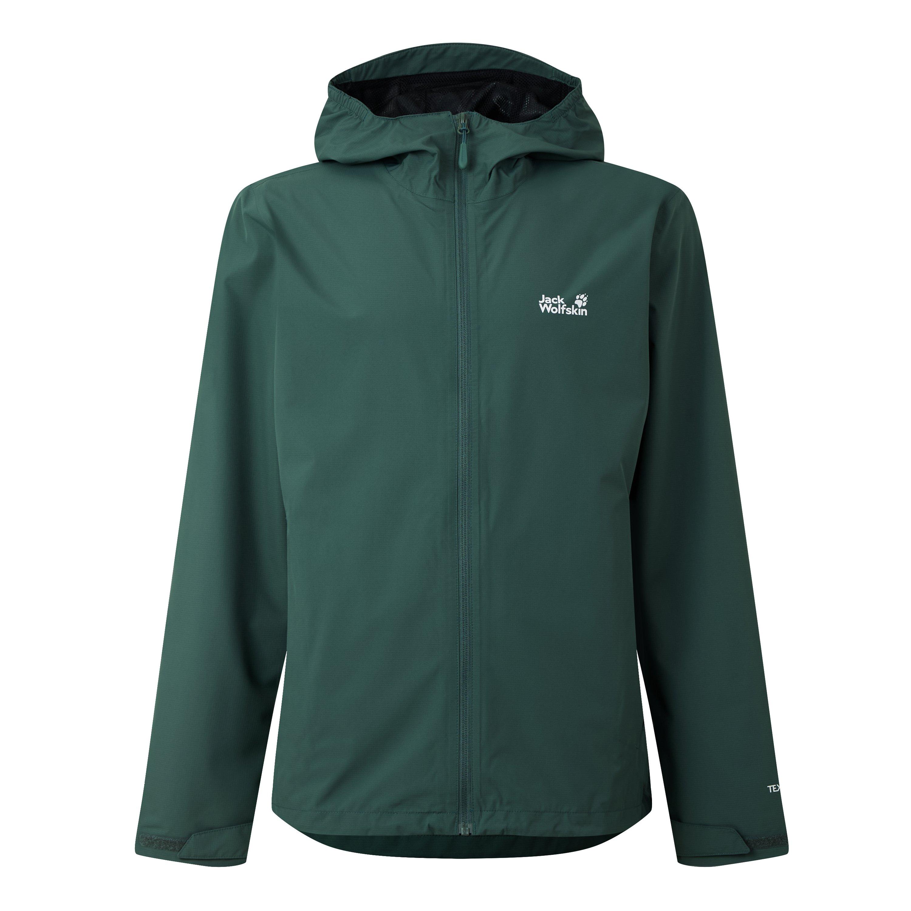 Green - Jack Wolfskin - Men's Waterproof Jacket - 1