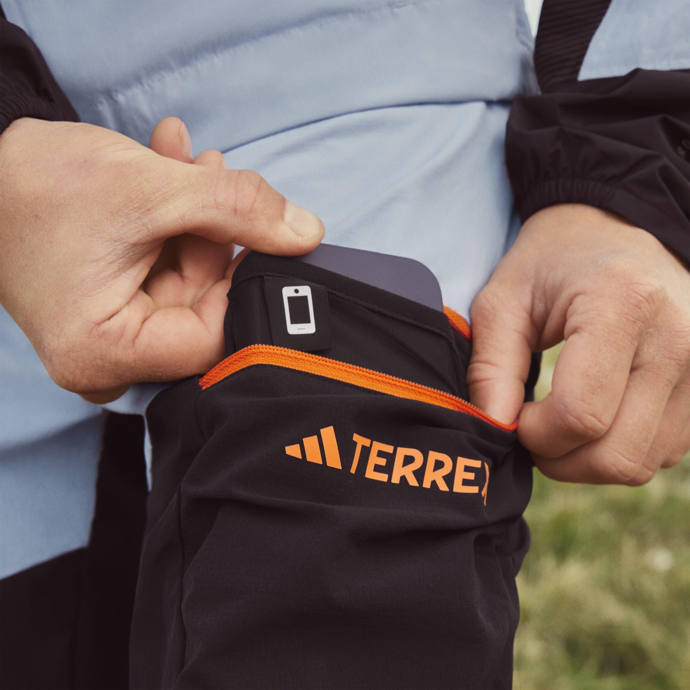 Zwart/Blauw - adidas - TERREX Xperior Shorts - 11