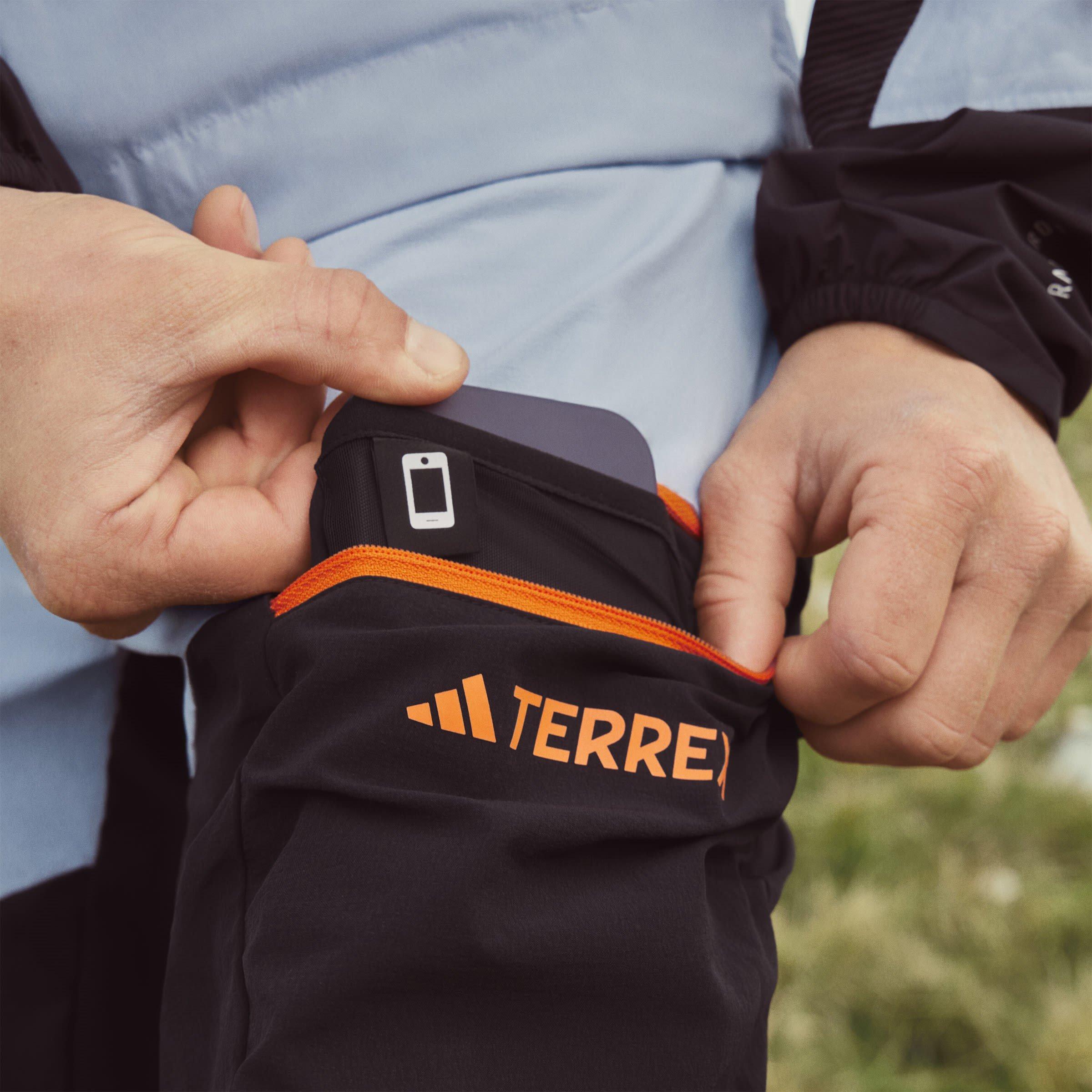 Zwart/Blauw - adidas - TERREX Xperior Shorts - 13