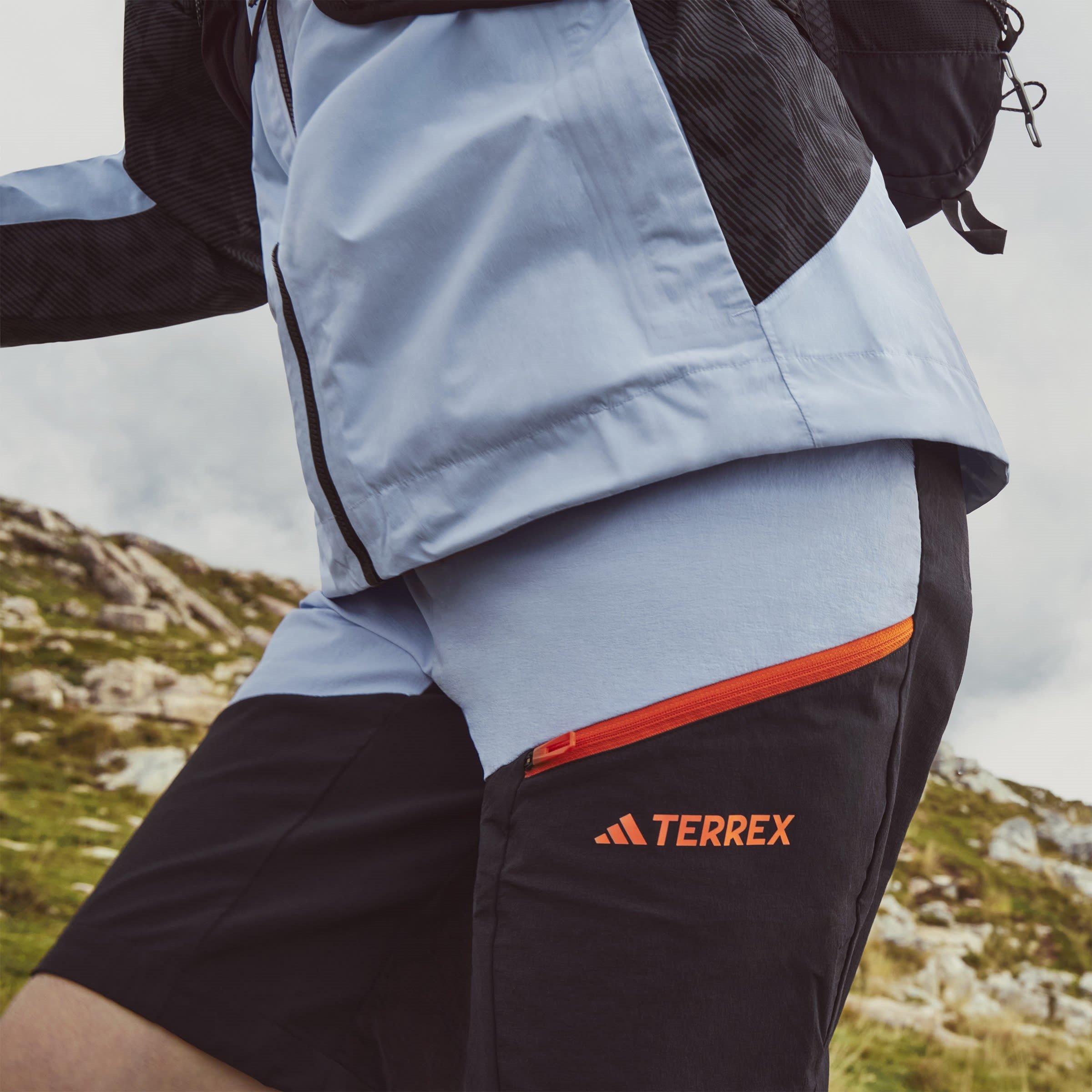 Zwart/Blauw - adidas - TERREX Xperior Shorts - 14