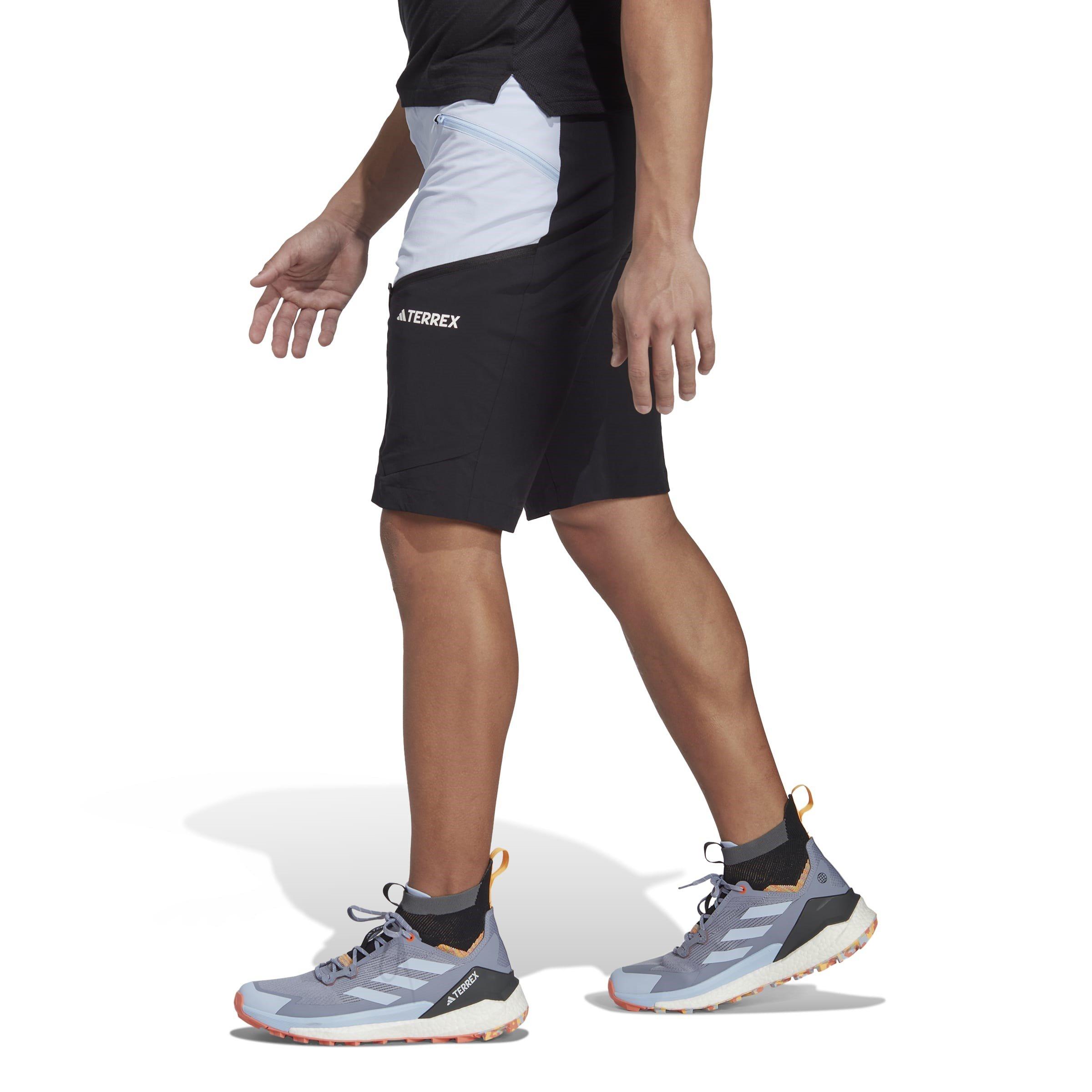 Zwart/Blauw - adidas - TERREX Xperior Shorts - 5