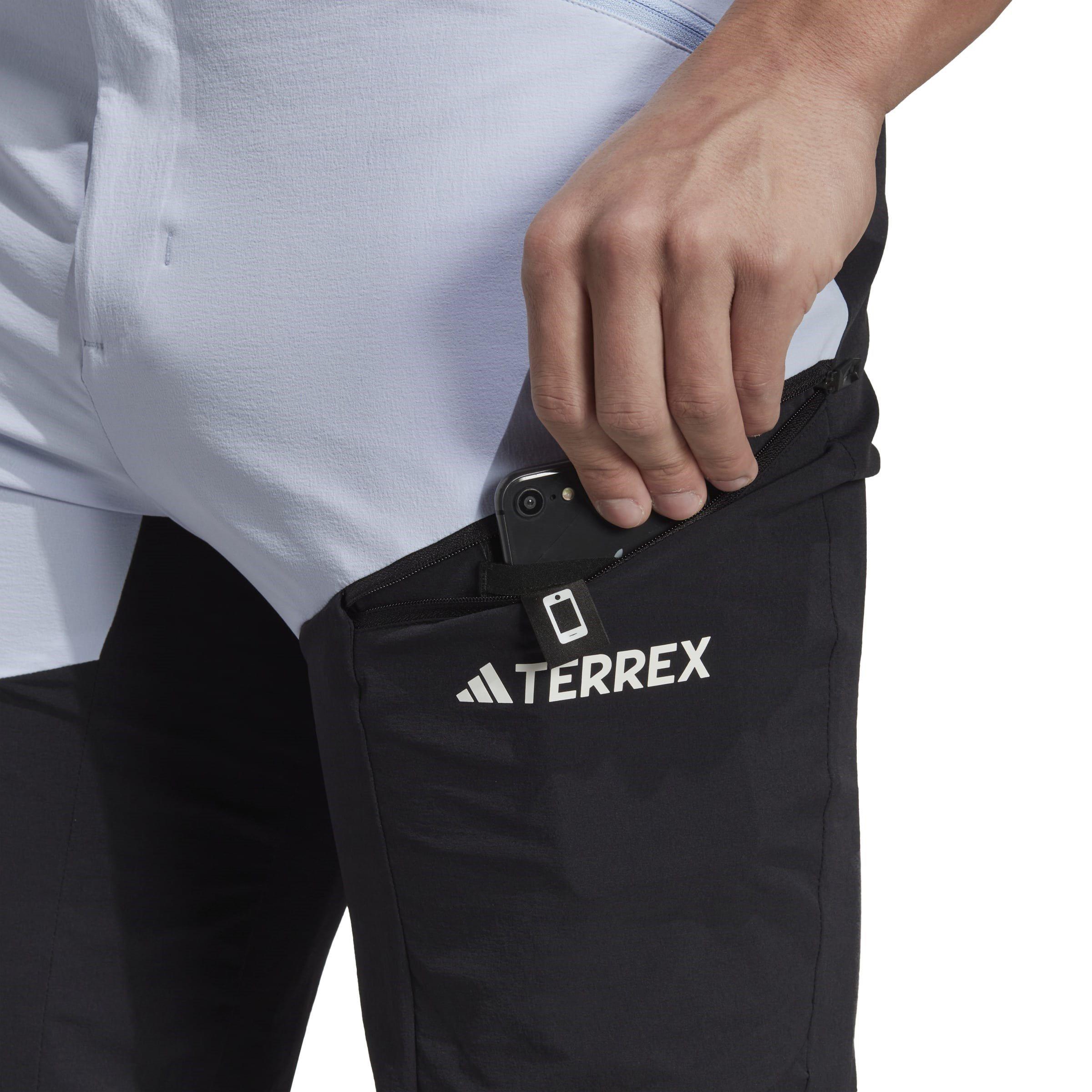 Zwart/Blauw - adidas - TERREX Xperior Shorts - 6