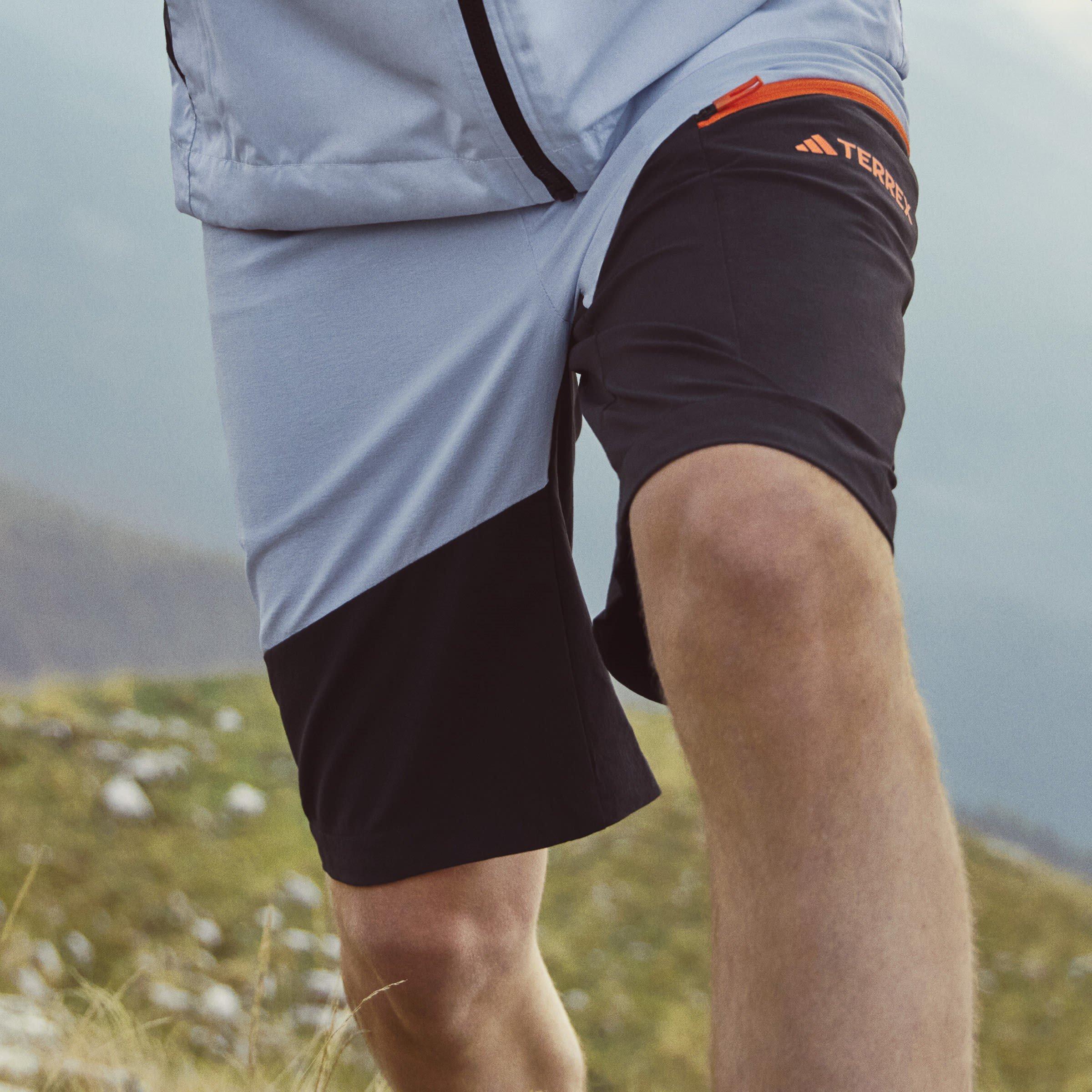 Zwart/Blauw - adidas - TERREX Xperior Shorts - 9