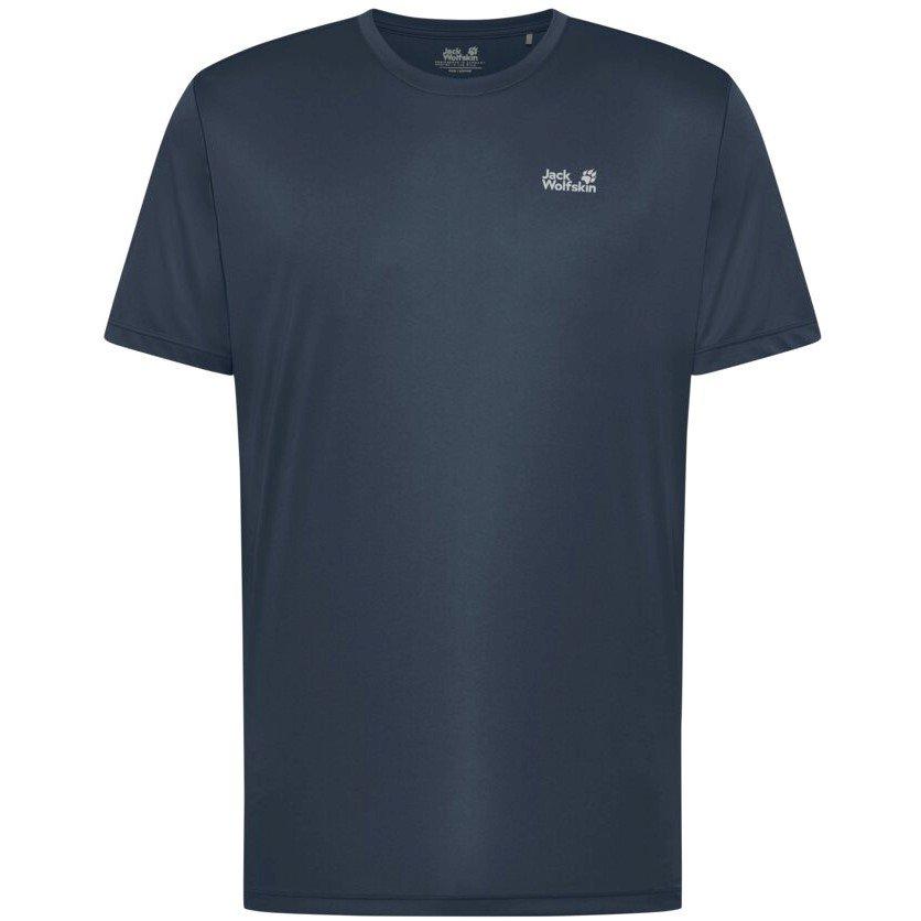 Blau - Jack Wolfskin - Men's Short Sleeve Performance T-Shirt