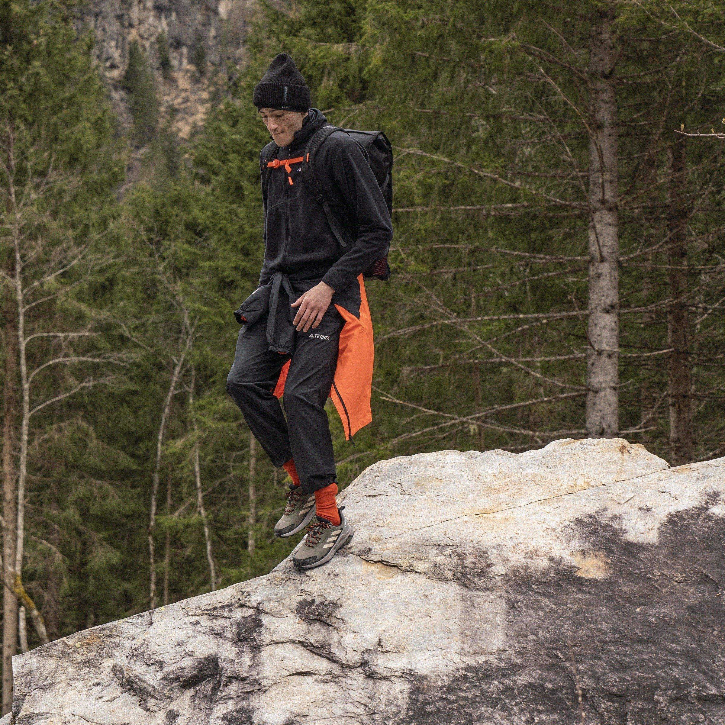 Zwart - adidas - Terrex Multi Full-Zip Fleece Jacket - 8