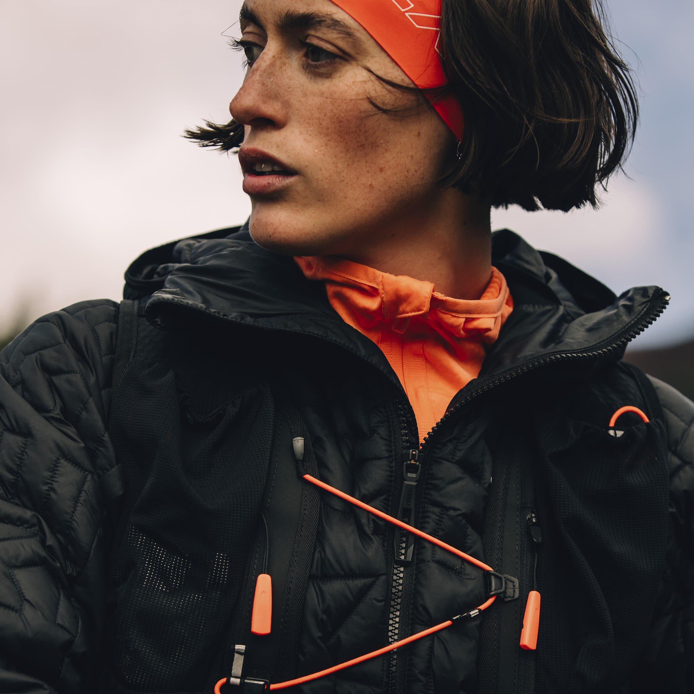 Crna - adidas - Terrex Xperior PrimaLoft Loose Fill Insulated Hooded Jacket Womens - 12