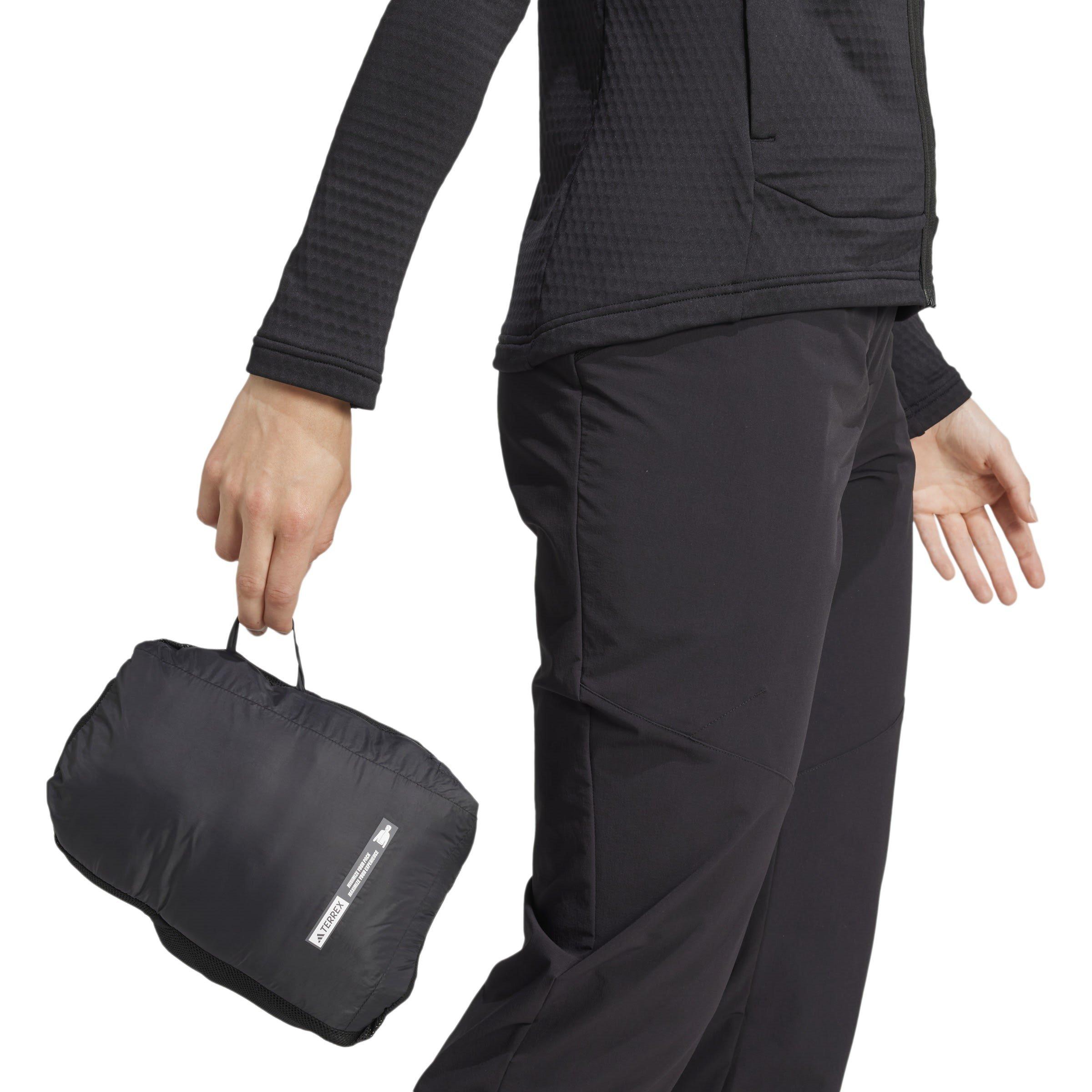 Crna - adidas - Terrex Xperior PrimaLoft Loose Fill Insulated Hooded Jacket Womens - 6