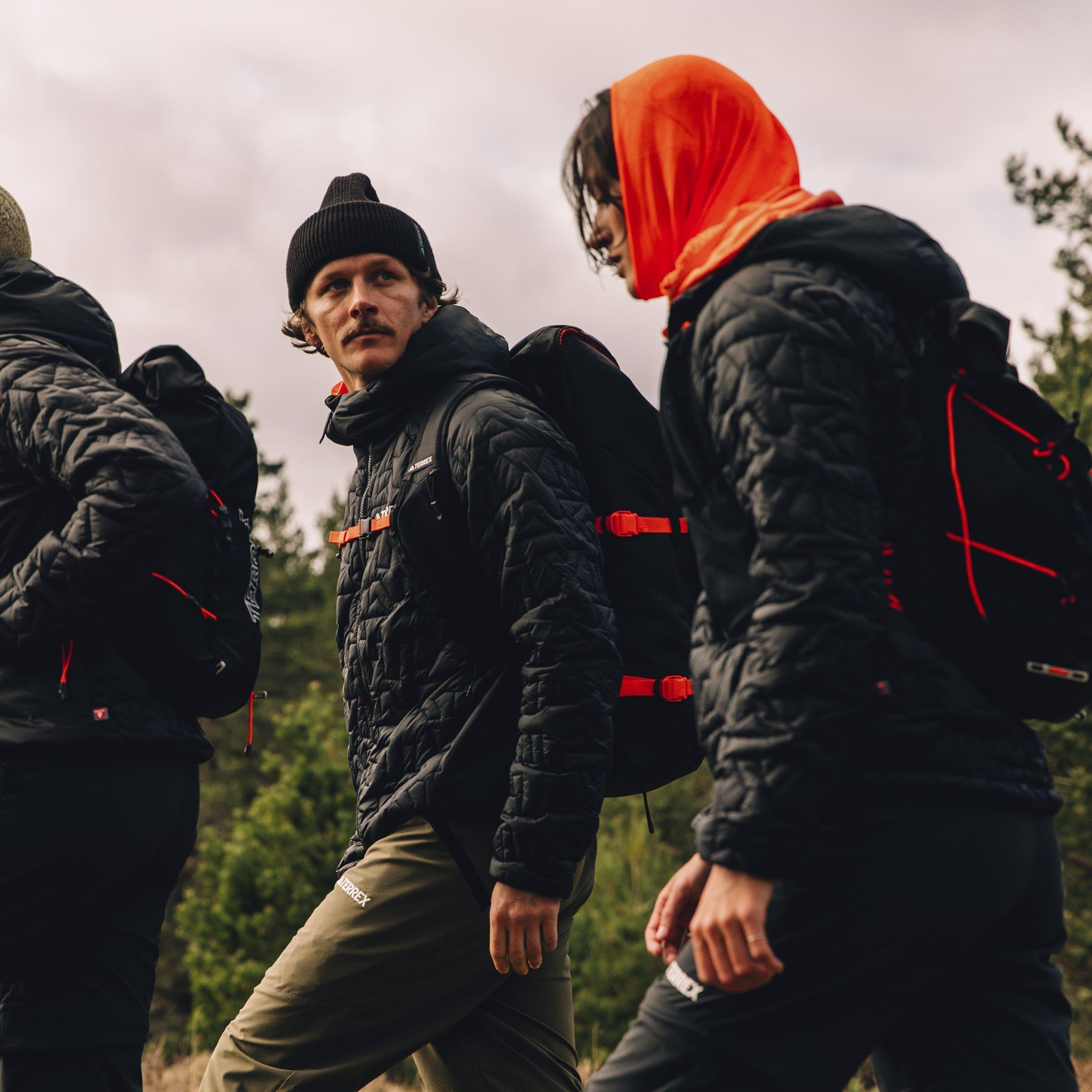 Crna - adidas - Terrex Xperior PrimaLoft Loose Fill Insulated Hooded Jacket Womens - 8