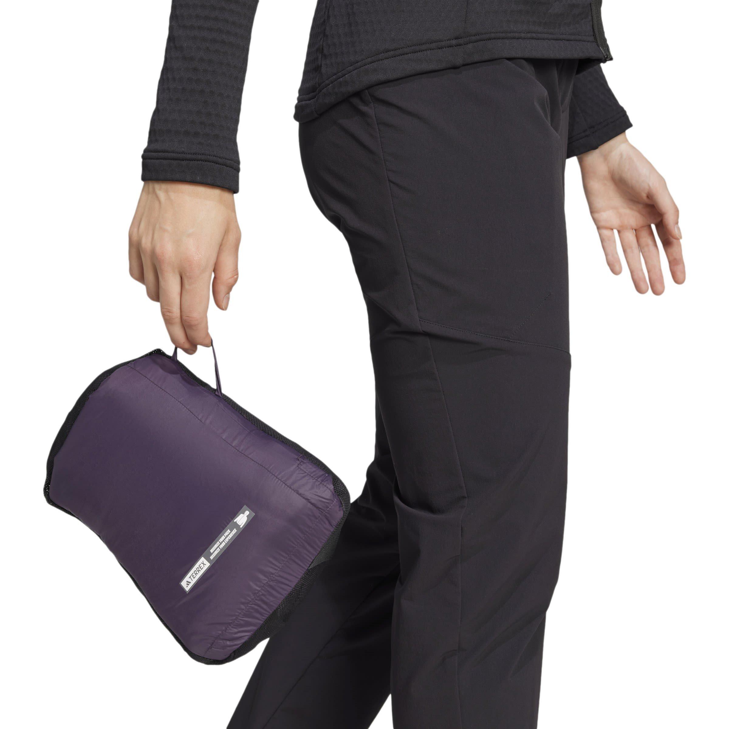 Aurora Black - adidas - Women's Terrex Xperior PrimaLoft Insulated Hooded Long Sleeve Waterproof Jacket - 5