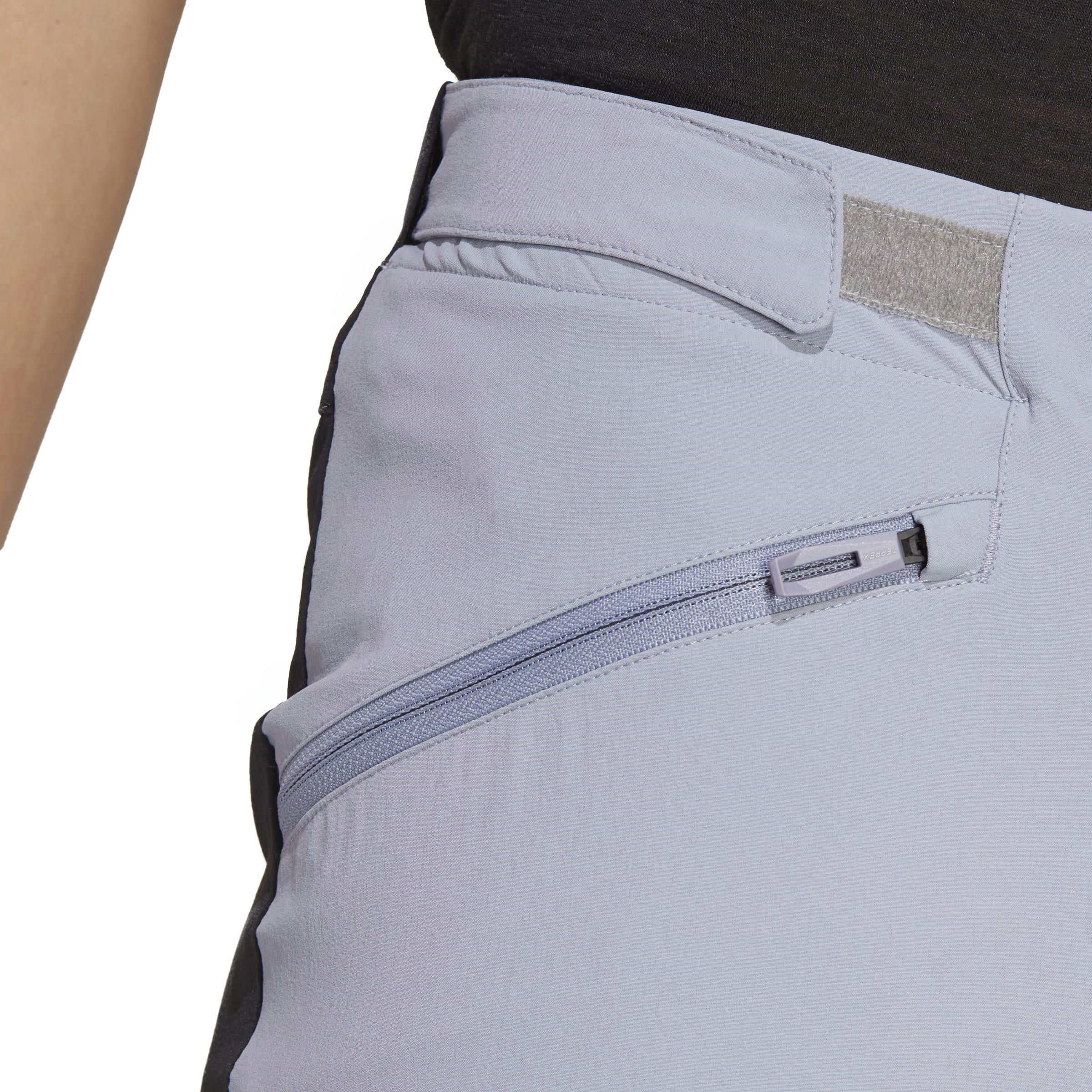 Argento Viola/Nero - adidas - TERREX Xperior Shorts Womens - 6