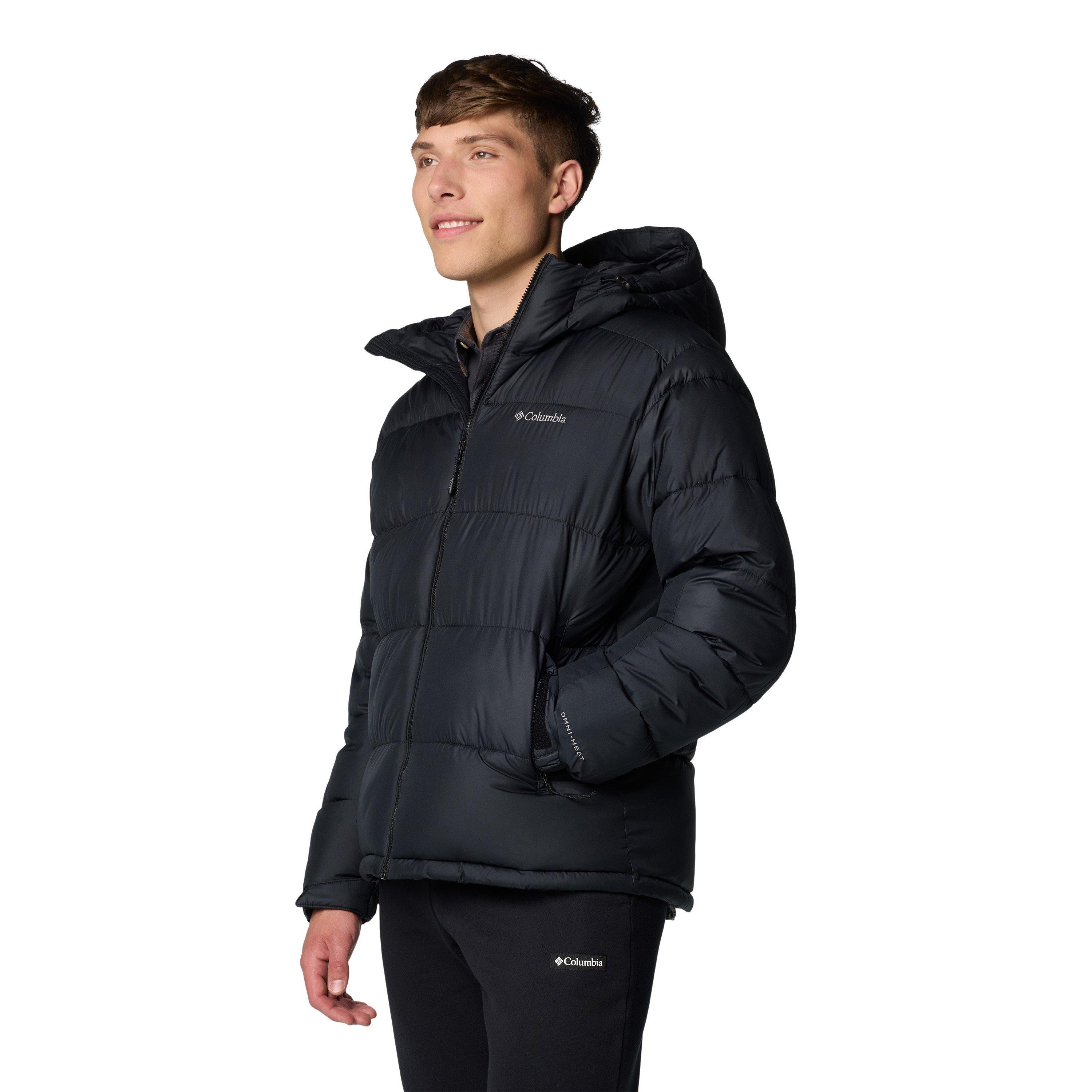 Noir - Columbia - Men's Pike Lake Hooded Water-Resistant Insulated Puffer Jacket - 4