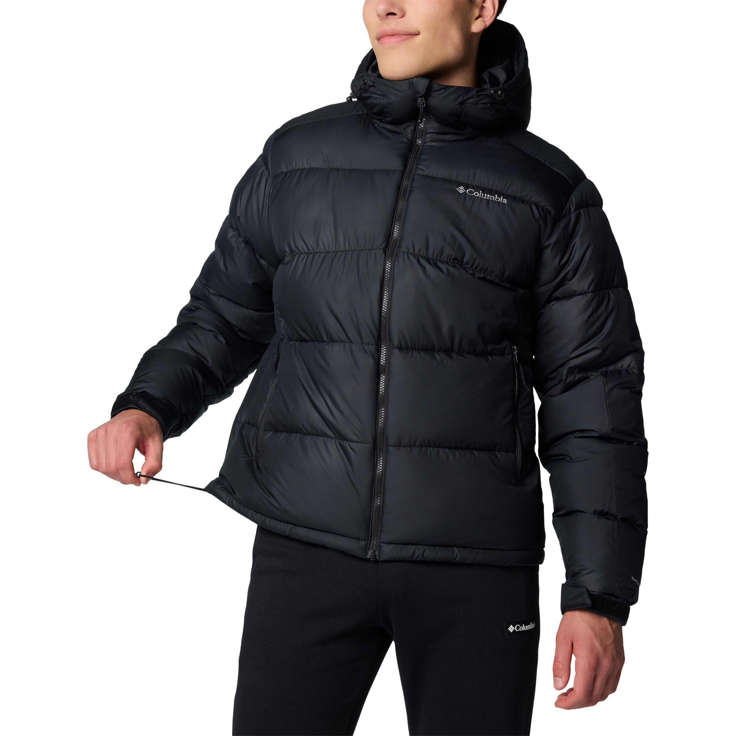 Noir - Columbia - Men's Pike Lake Hooded Water-Resistant Insulated Puffer Jacket - 7