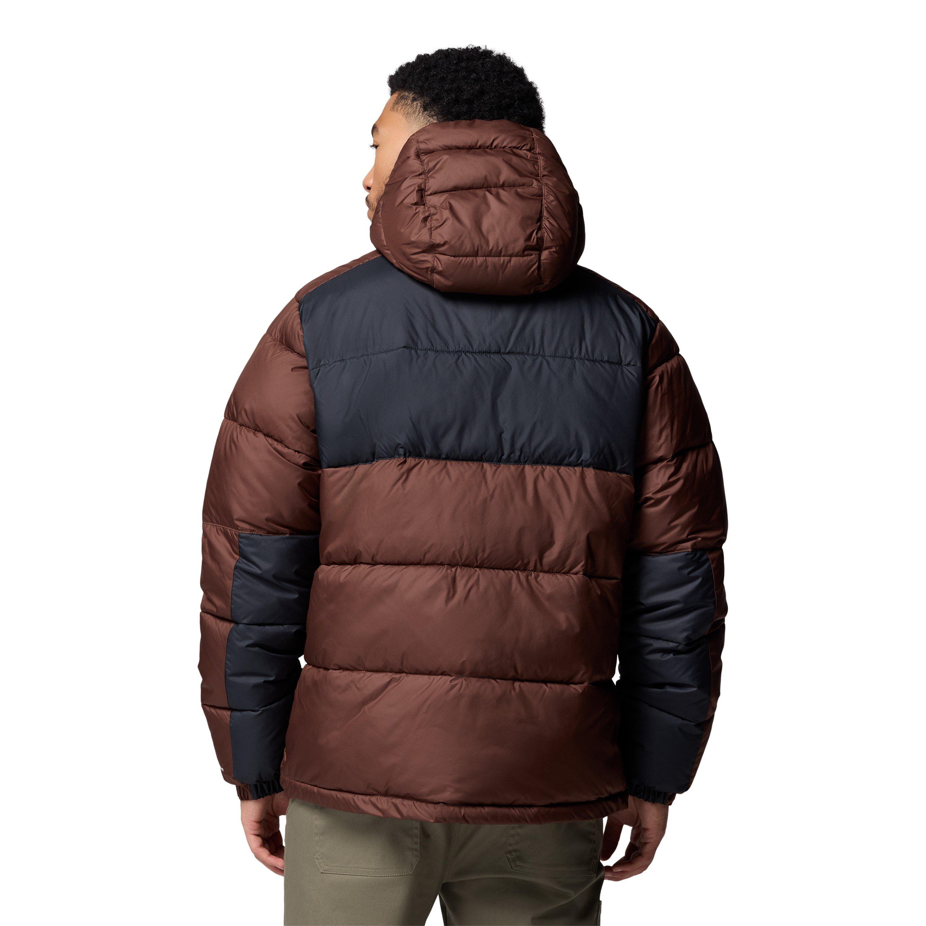 Tobacco - Columbia - Men's Pike Lake Hooded Water-Resistant Insulated Puffer Jacket - 2