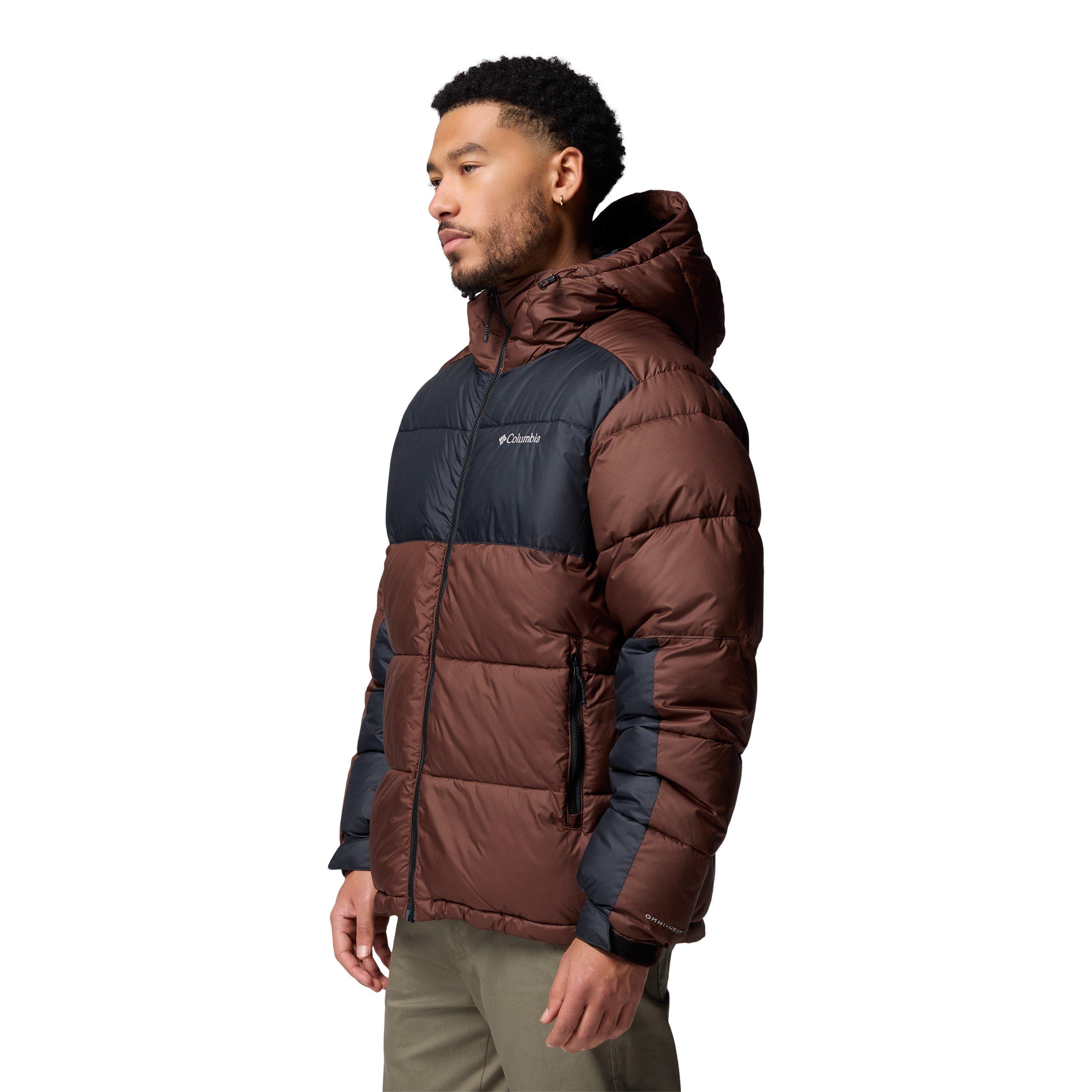 Tobacco - Columbia - Men's Pike Lake Hooded Water-Resistant Insulated Puffer Jacket - 3