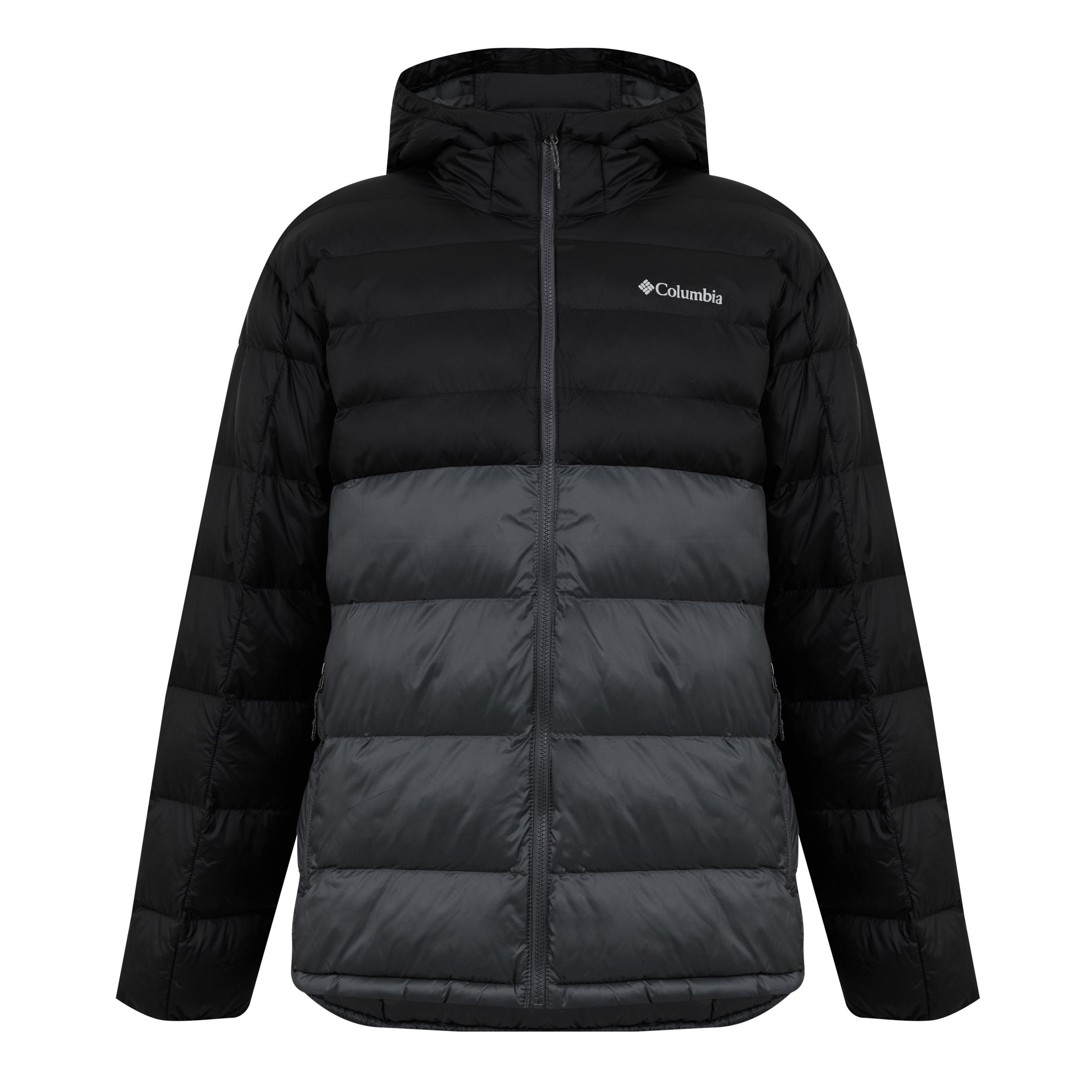 Black/Grey - Columbia - Buck Butte Down Weather-Resistant Down Jacket - 1