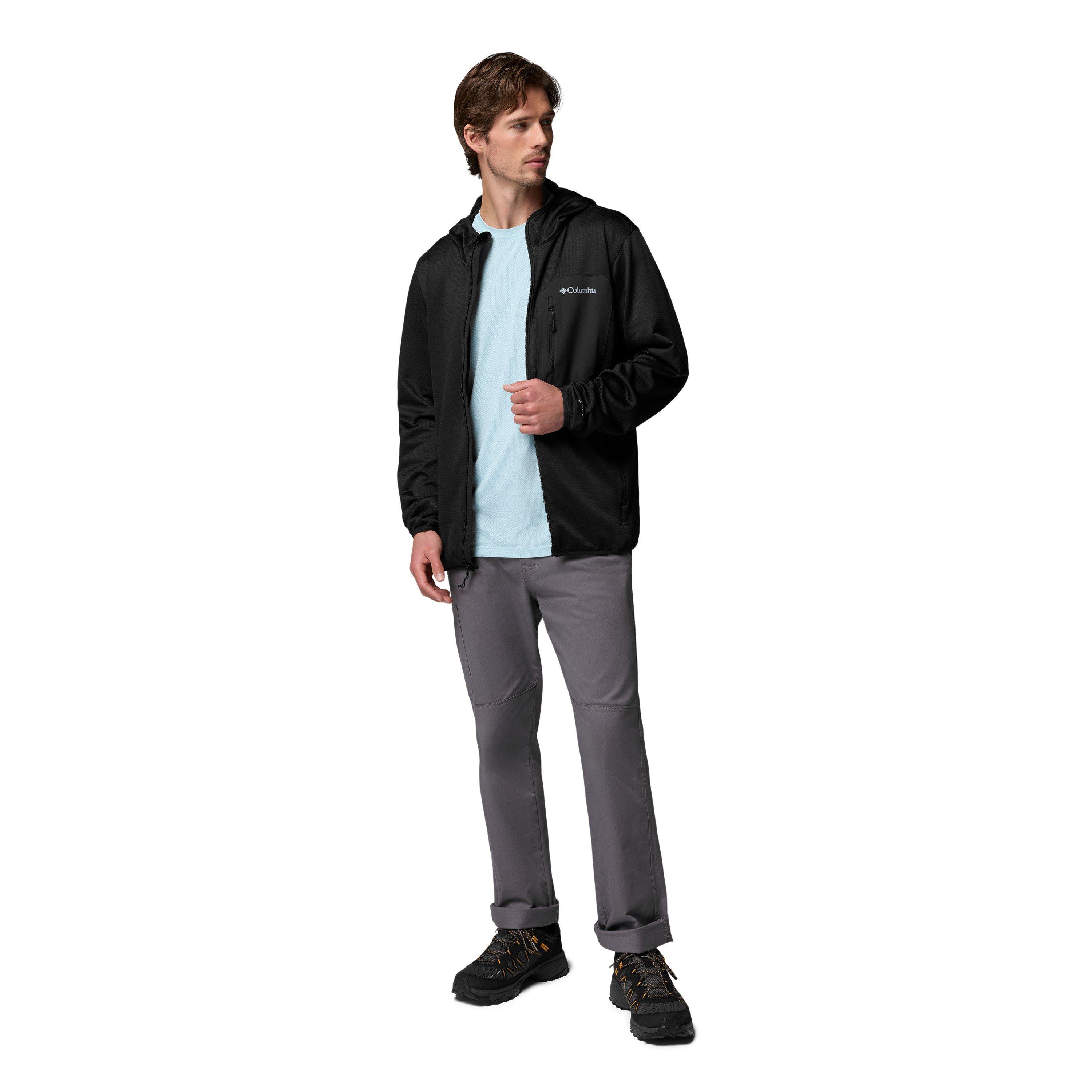 Black - Columbia - Tall Heights™ Hdd Grid Fleece Full Zip - 6