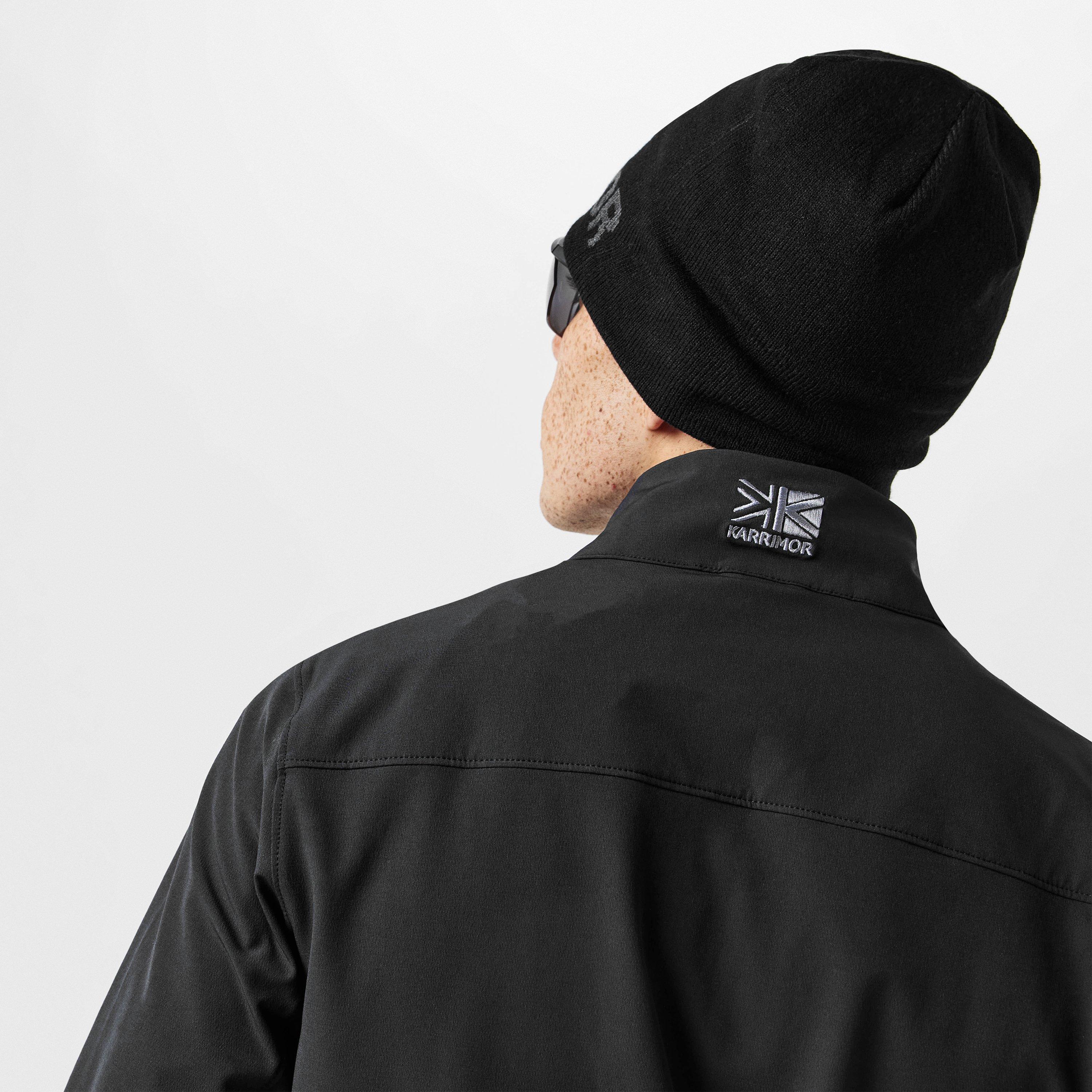 Negro - Karrimor - Windproof Water-Repellent Long Sleeve Softshell Jacket - 5