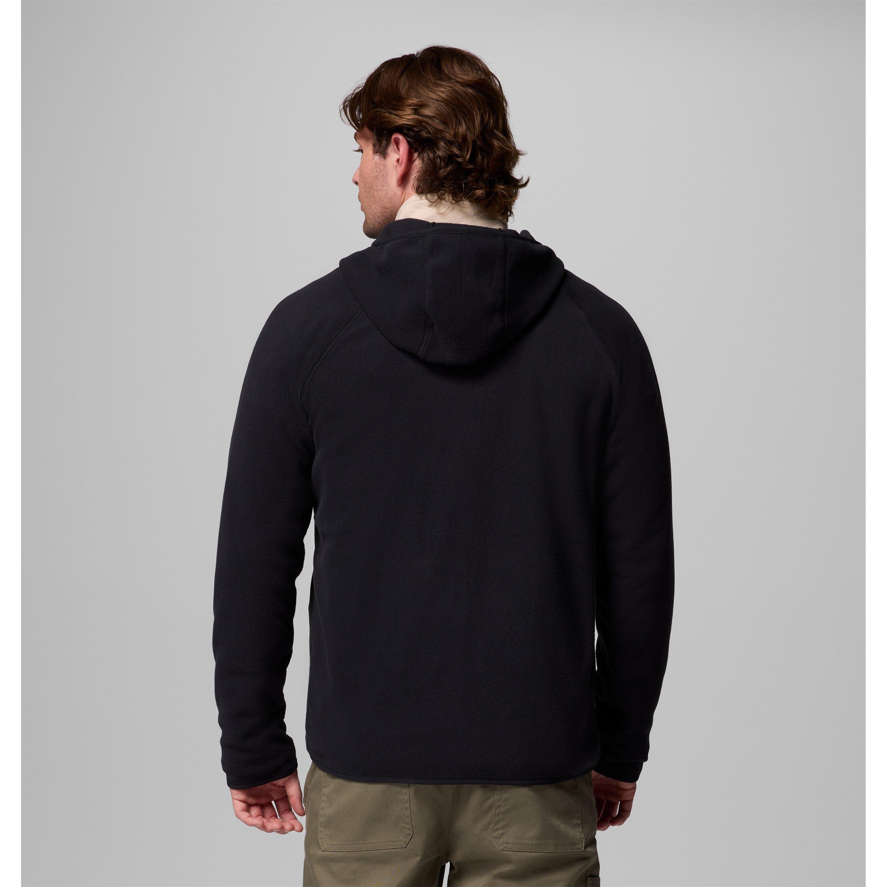 Zwart - Columbia - Fast Trek Hooded Fleece Mens - 3