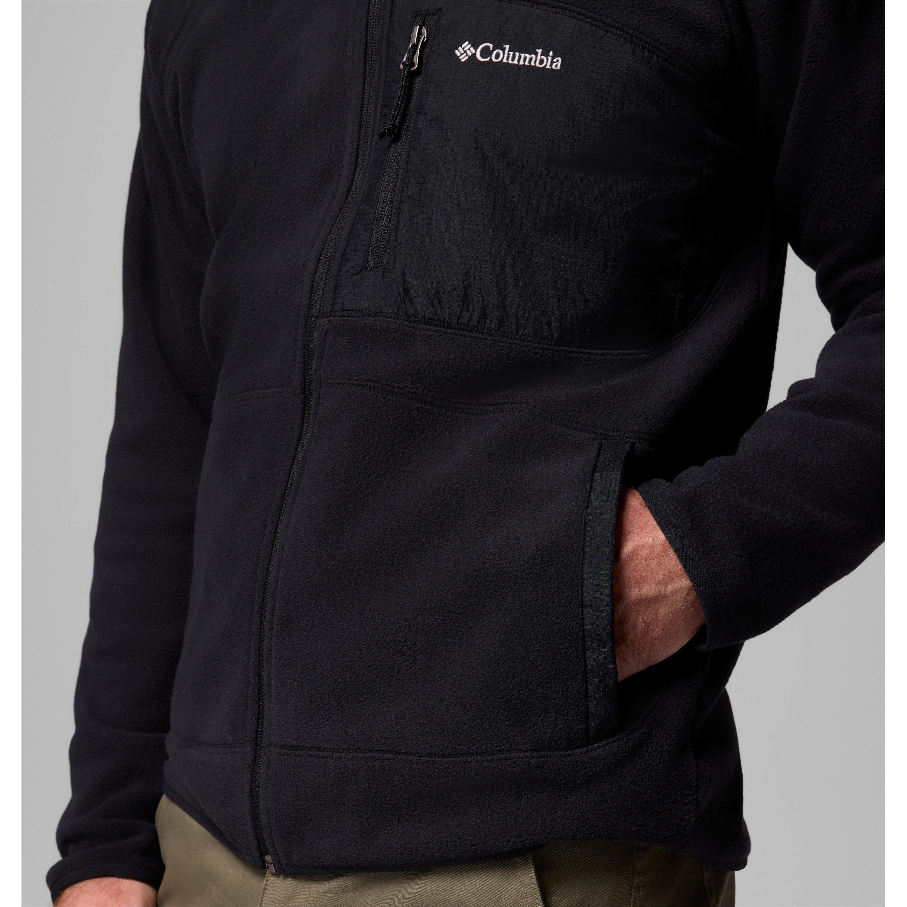 Zwart - Columbia - Fast Trek Hooded Fleece Mens - 7