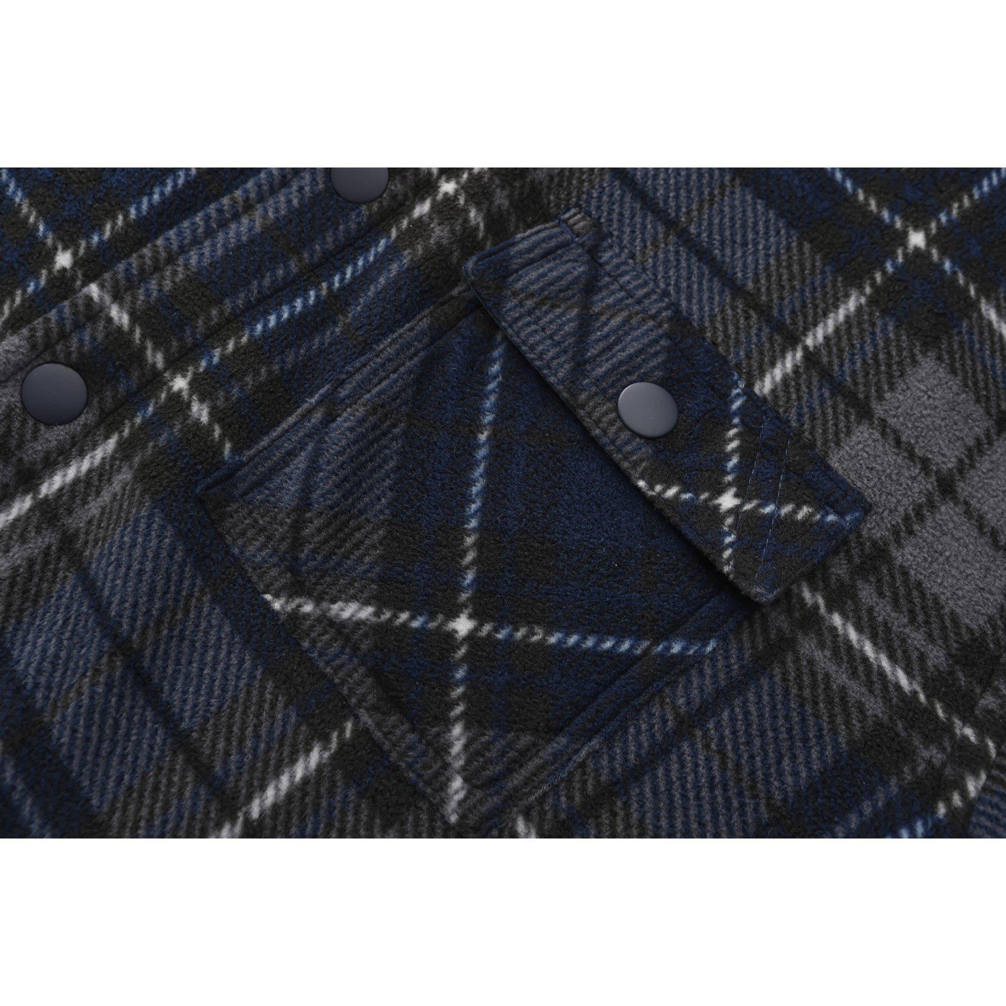 Navy - Lee Cooper - Fleece Jacket for Mens - 5