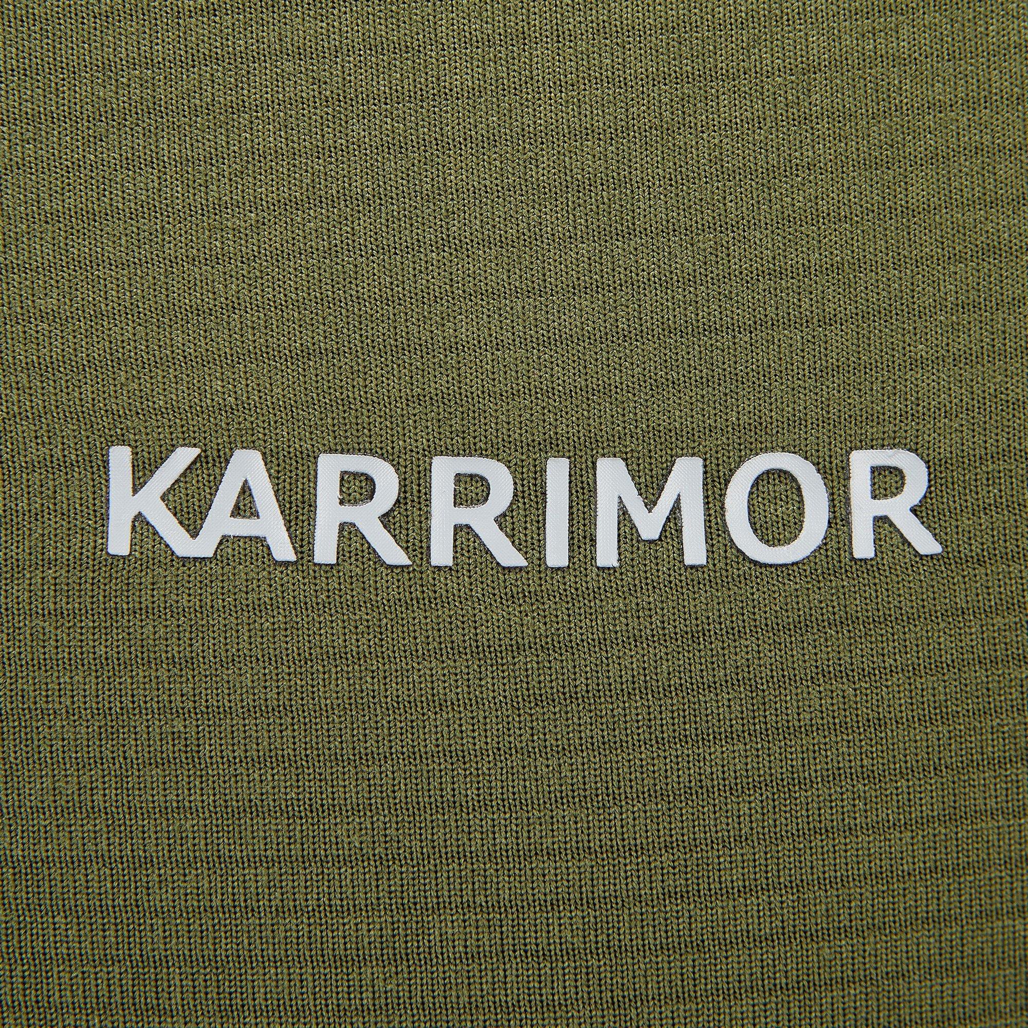 Olive - Karrimor - Grid Fleece half Zip Mens - 5