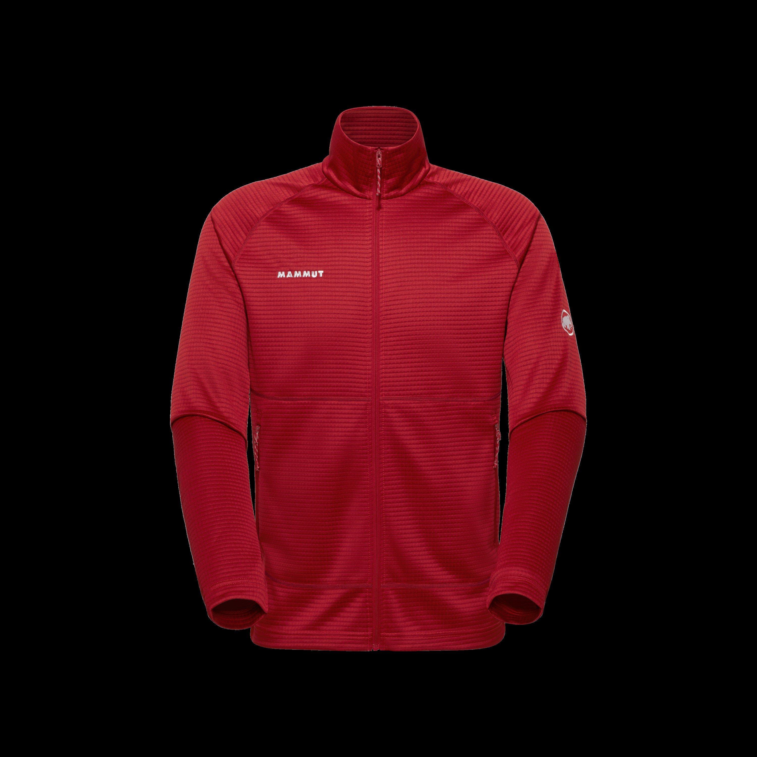 Red - Mammut - Men's Full Zip Fleece - 1