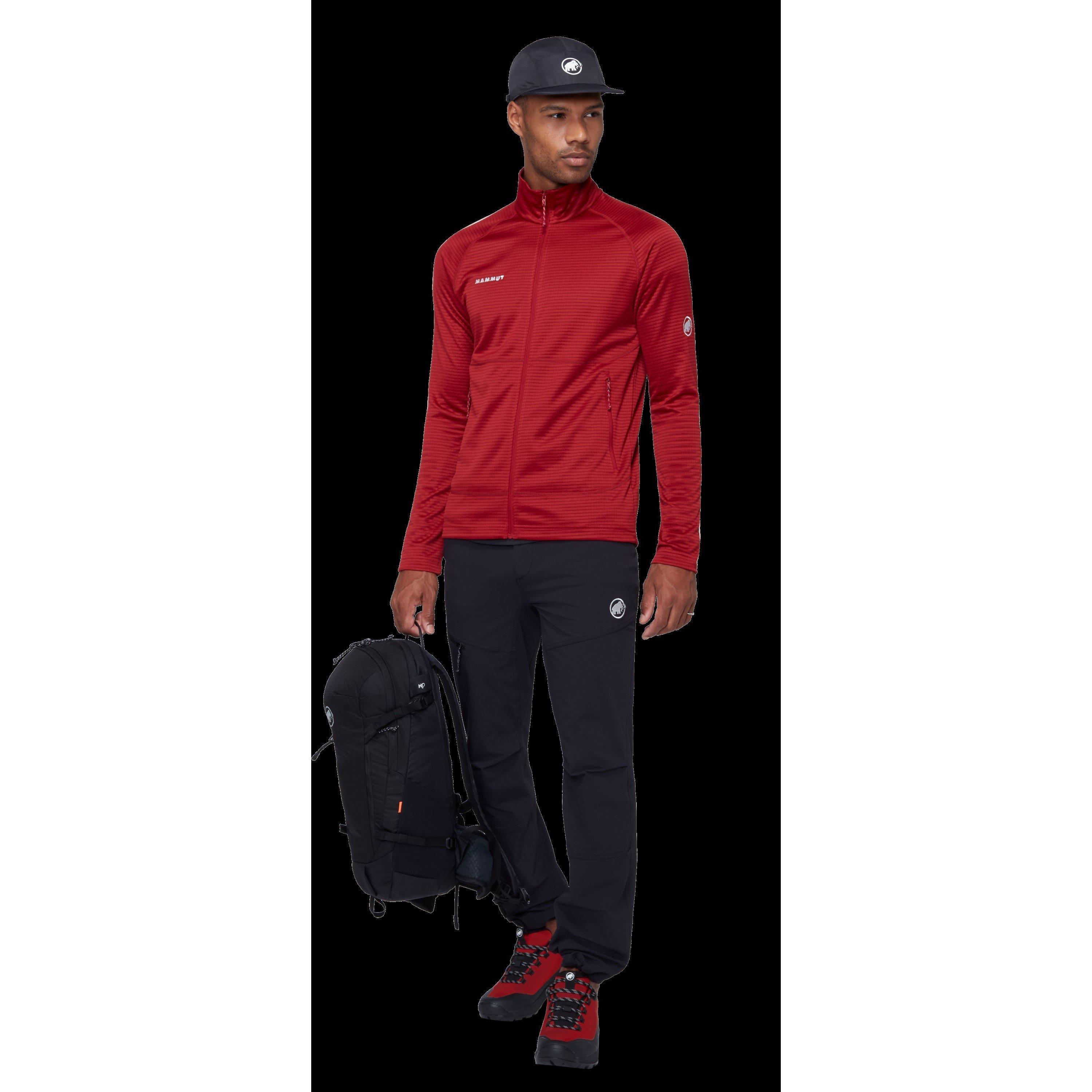 Red - Mammut - Men's Full Zip Fleece - 5