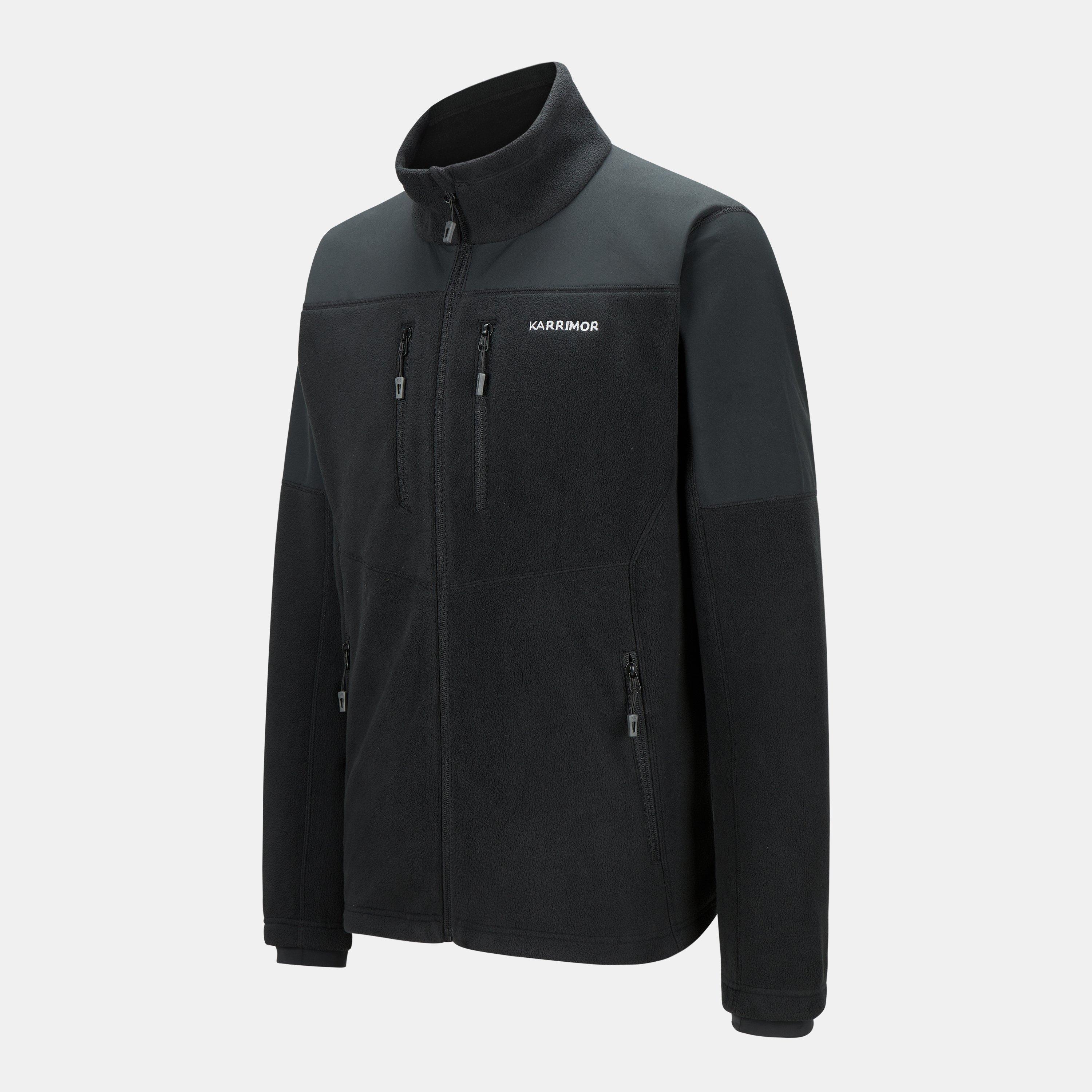 Black - Karrimor - Windproof Fleece Jacket Mens - 3