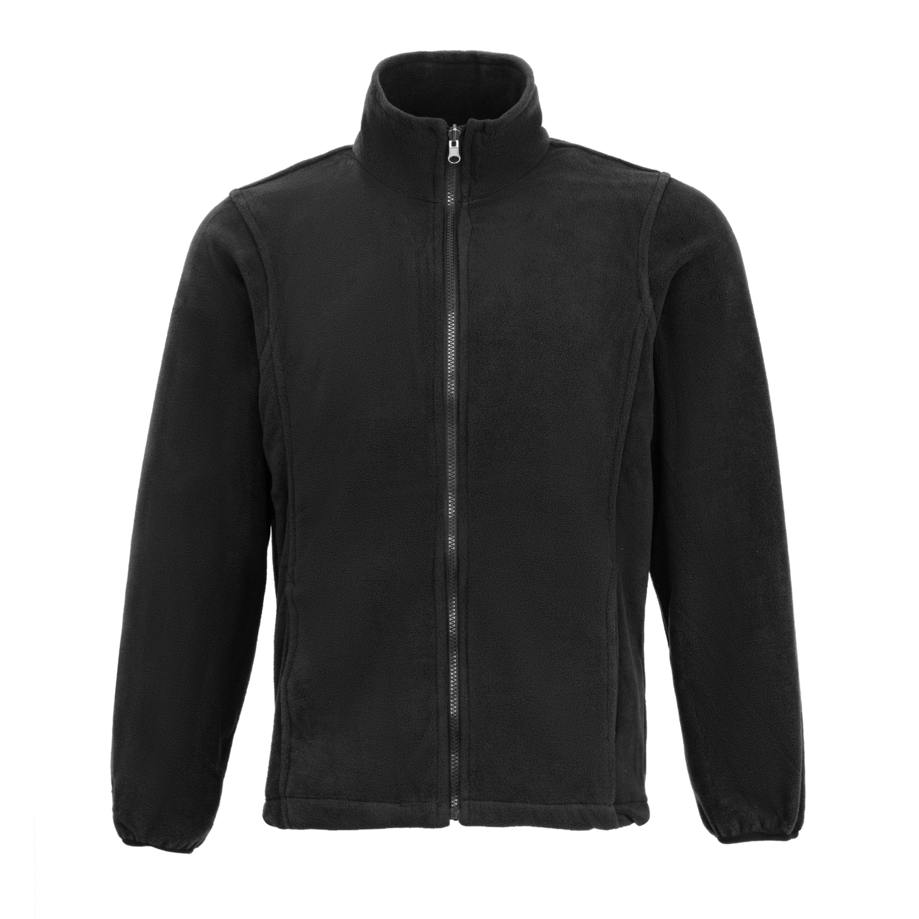 Black - Gelert - Men's 3-in-1 Waterproof Windproof Detachable Hood Long Sleeve Jacket - 4