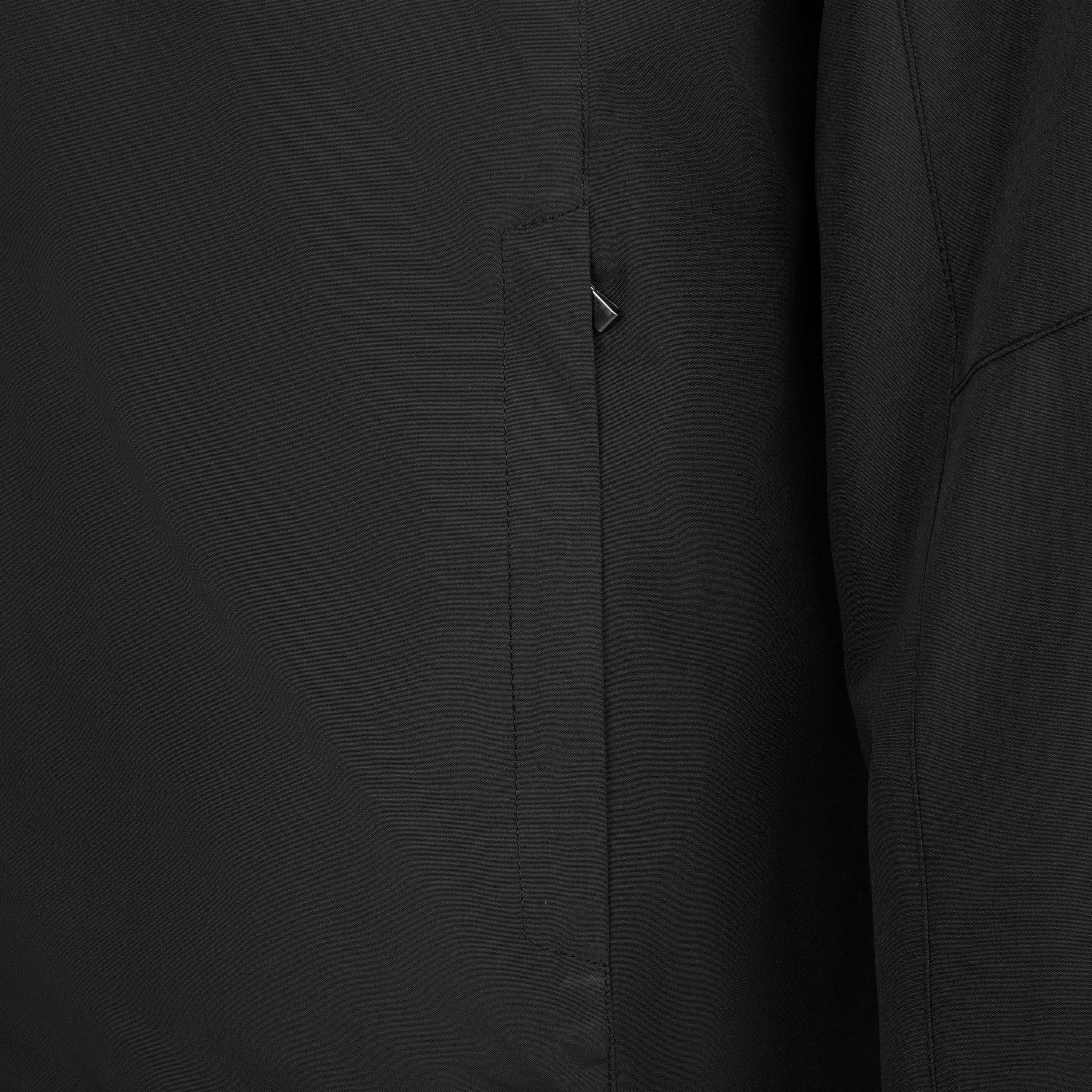 Black - Gelert - Men's 3-in-1 Waterproof Windproof Detachable Hood Long Sleeve Jacket - 6