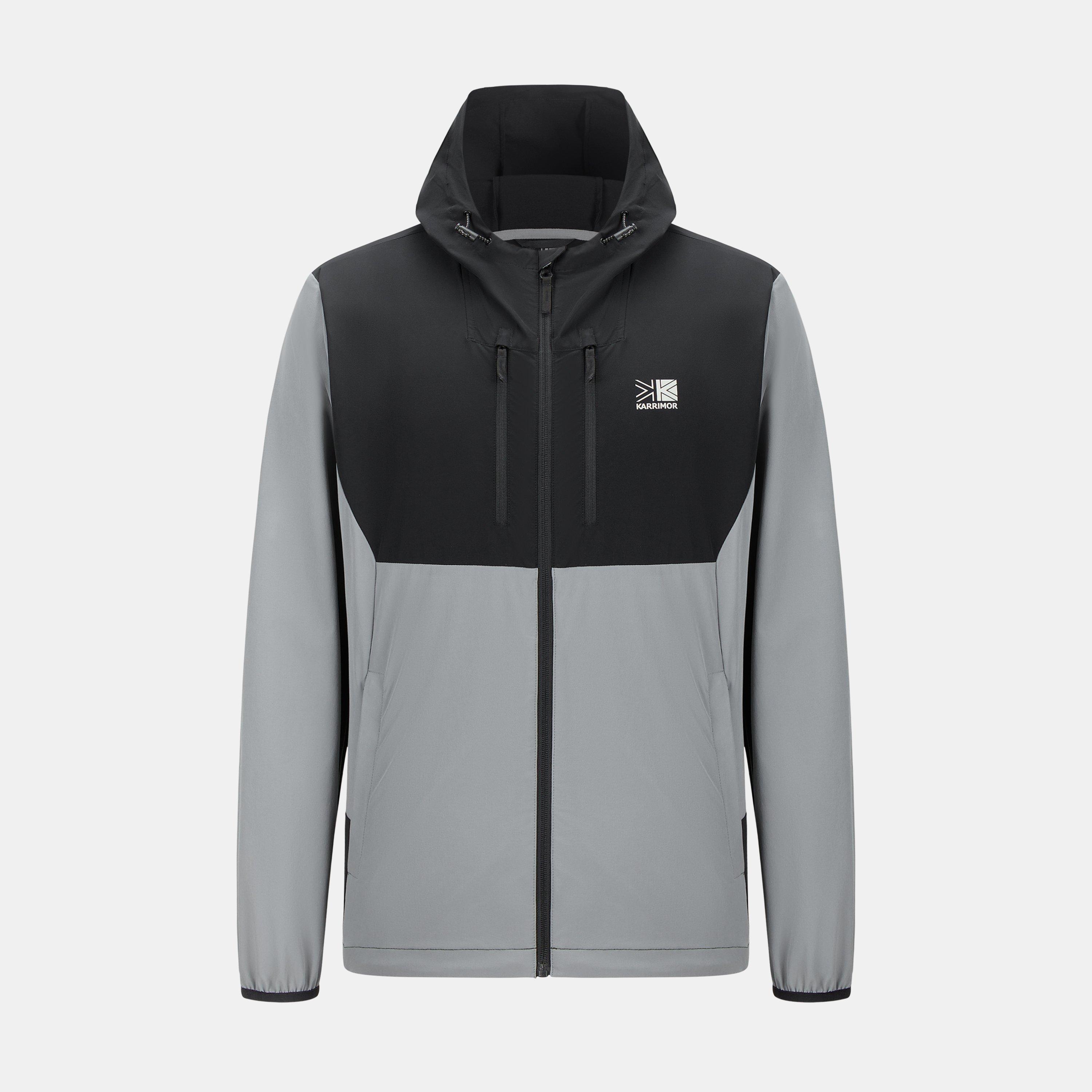 Haut De Course Karrimor Homme Col Zippé - Taille L - Rouge - Couche De Base Cyclisme