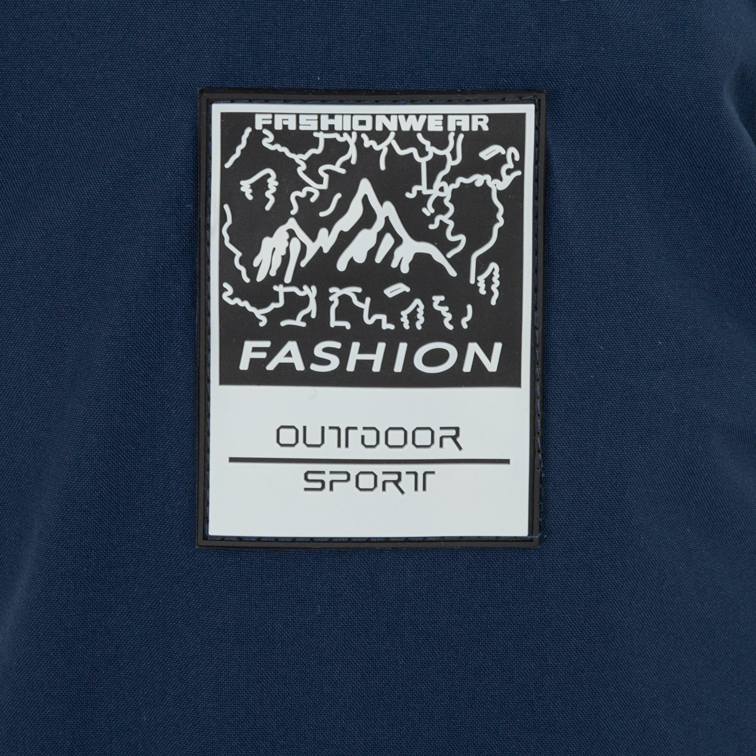 Navy - Gelert - Men's 3-in-1 Windproof Fleece Lined Detachable Hood Long Sleeve Jacket - 7