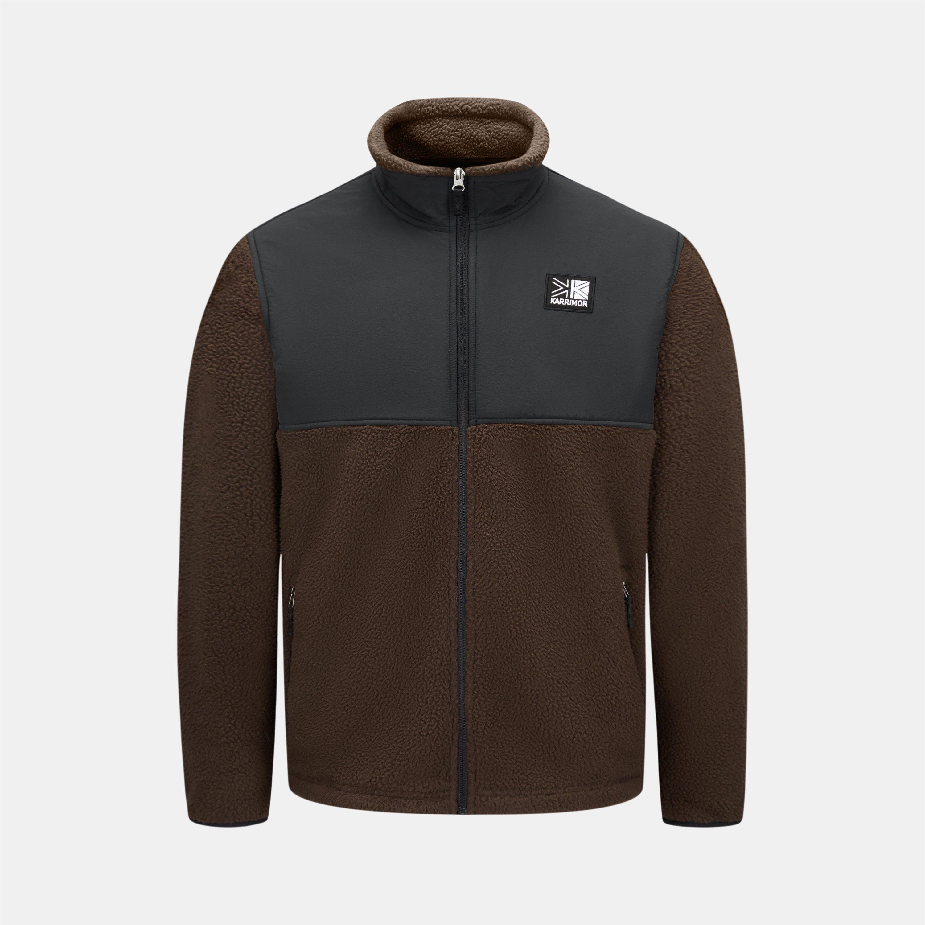 Karrimor Men's Basecamp Fleece - Brown/Black - S