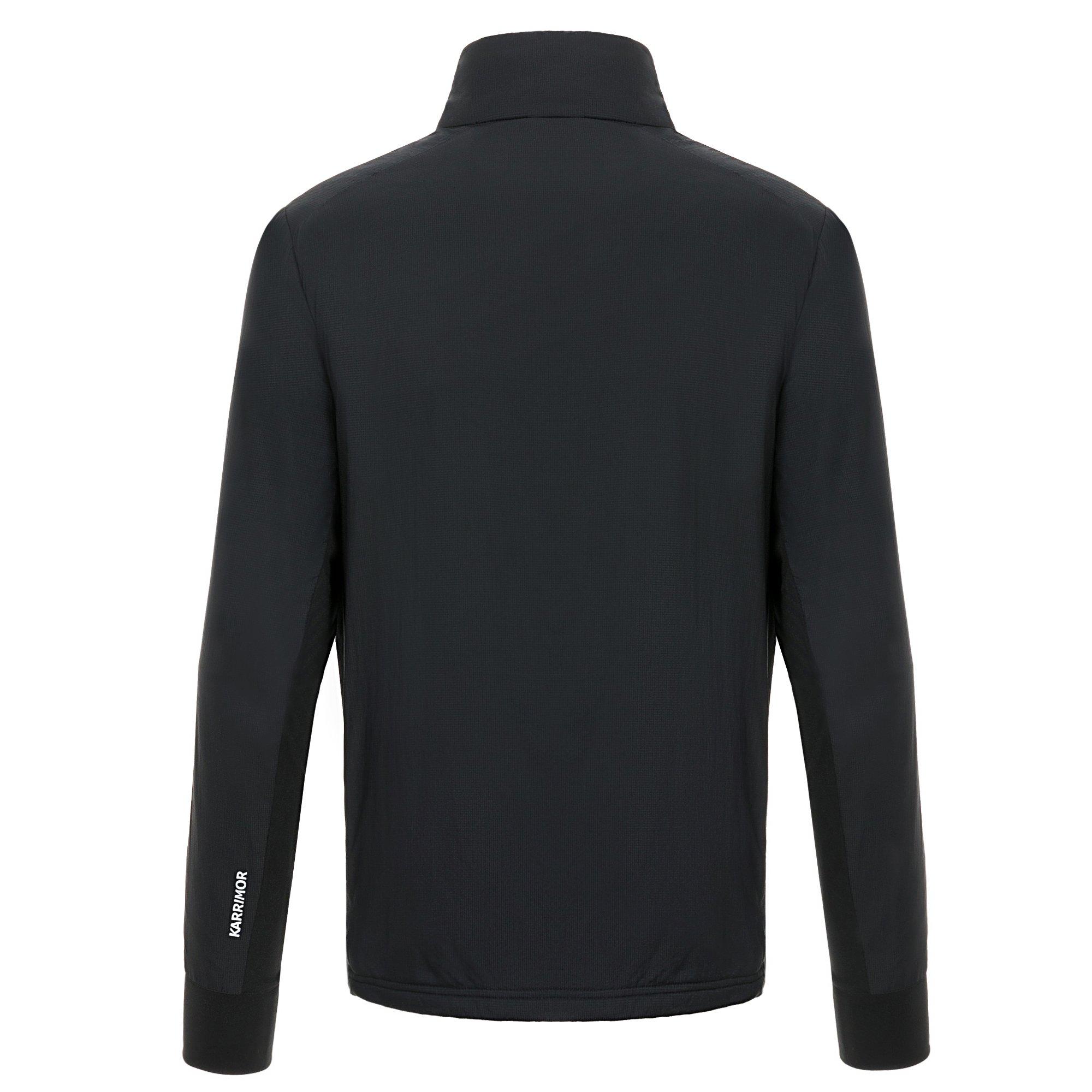 Schwarz - Karrimor - Men's  Hybrid Windproof Long Sleeve Insulated Puffer Jacket - 6