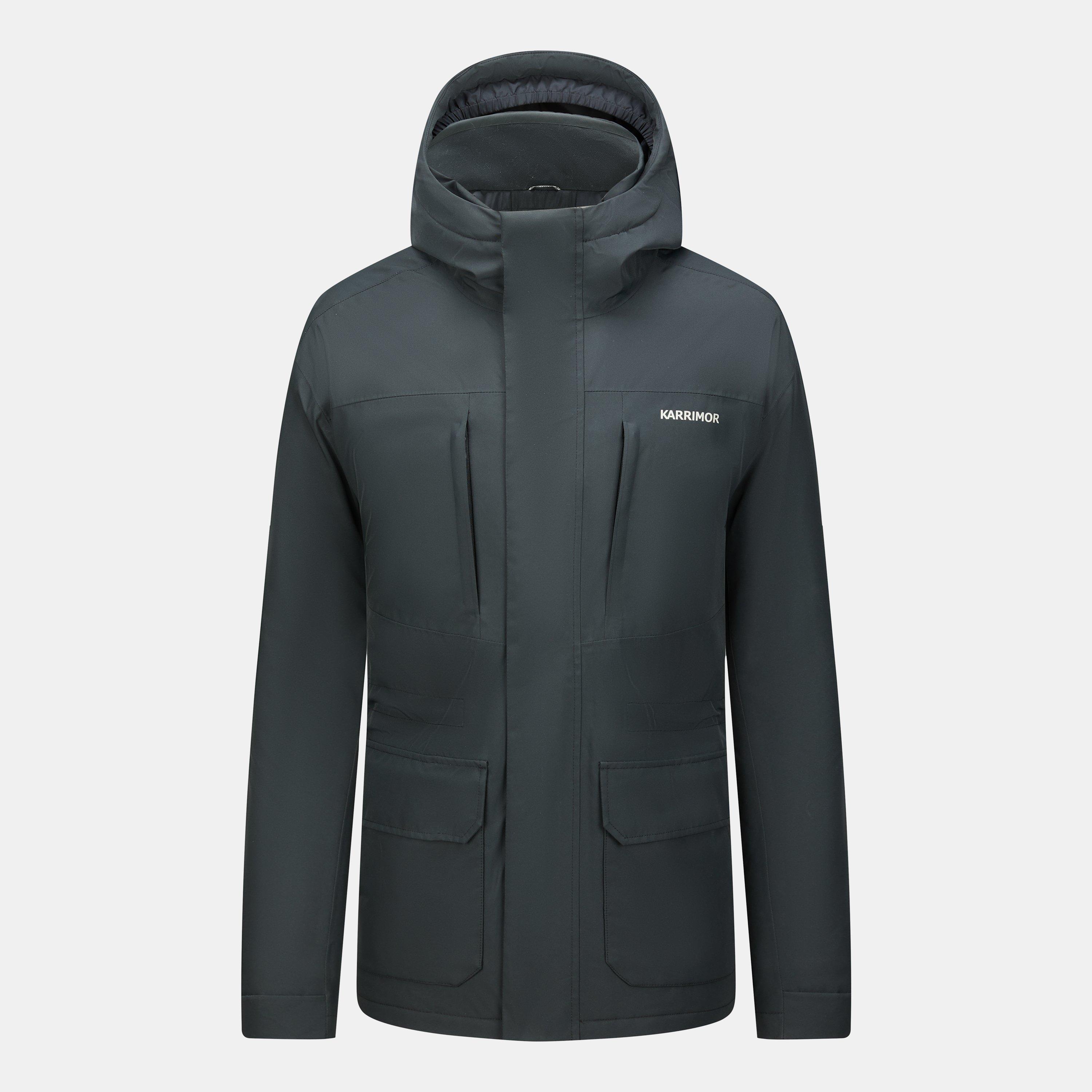 Black - Karrimor - Men's Tundra Waterproof THERMOLITE Insulated Parka - 1