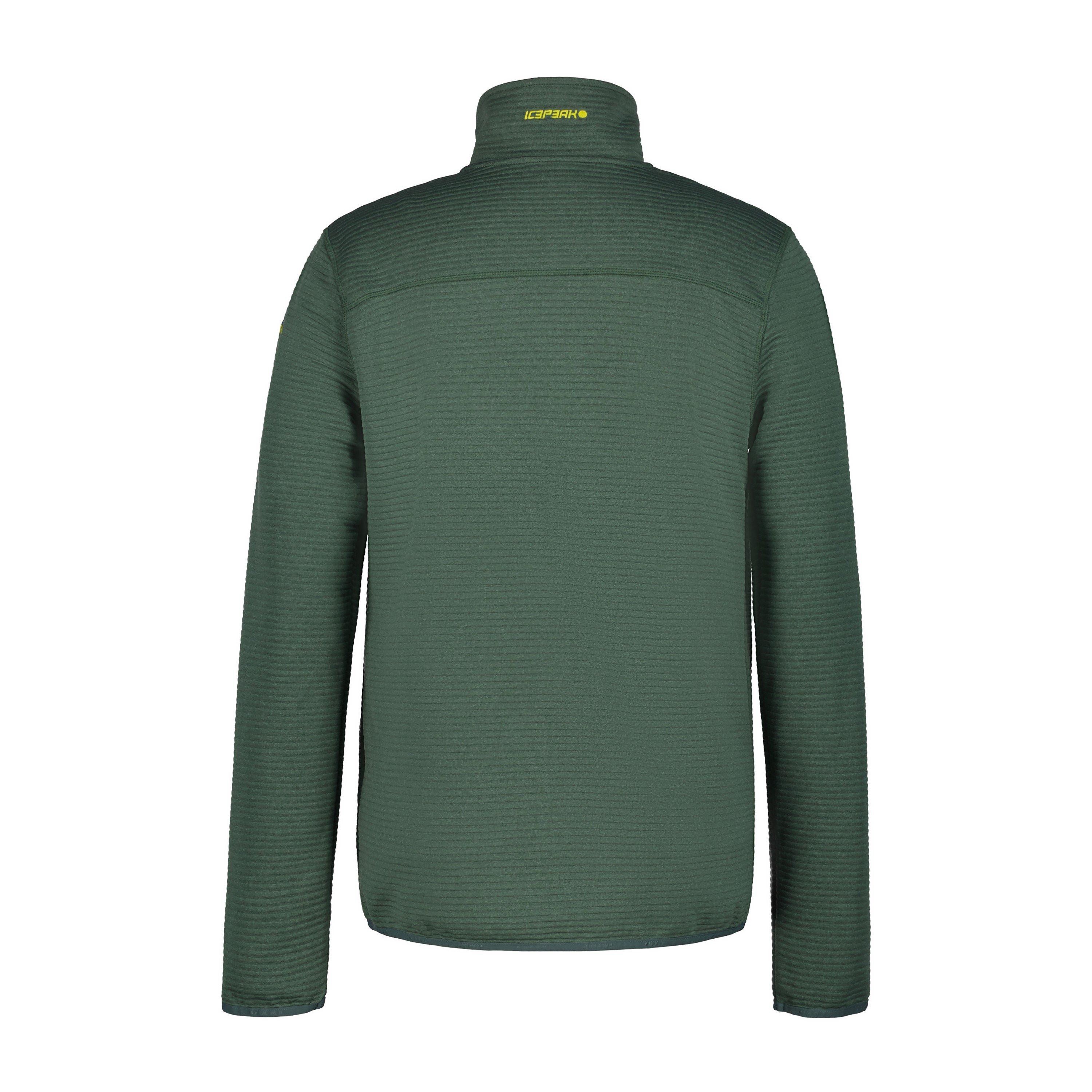 Dunkeloliv - Icepeak - Berthold Full-Zip Fleece Fabric - 2