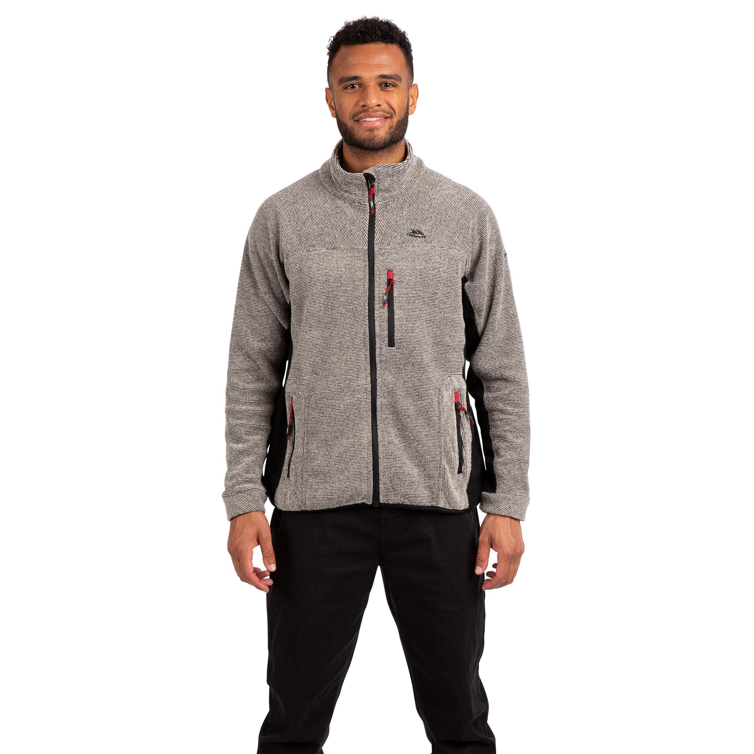 Latte - Trespass - Jynx Full-Zip Fleece Fabric - 3