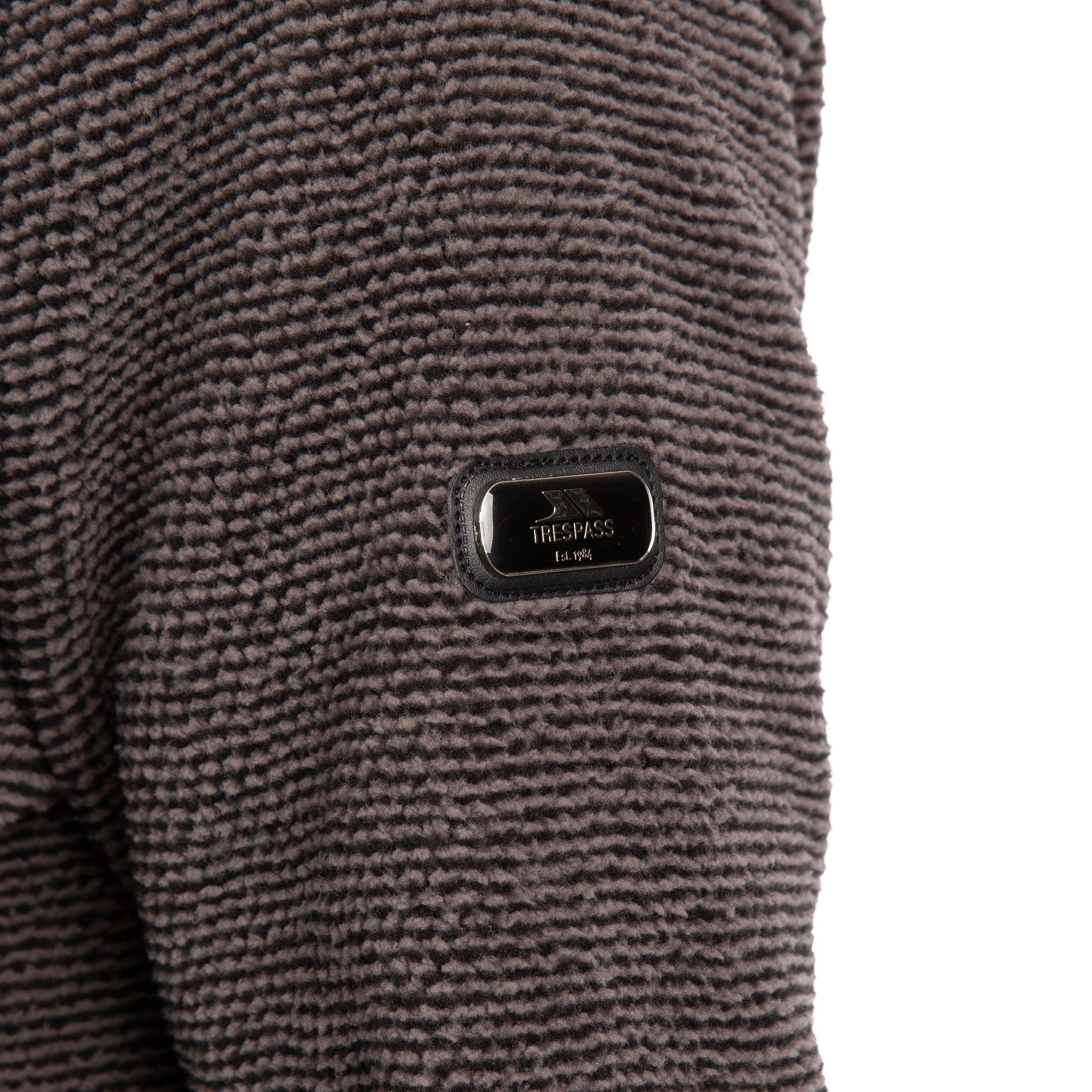 Storm Grey - Trespass - Salo Full-Zip Fleece Fabric - 7