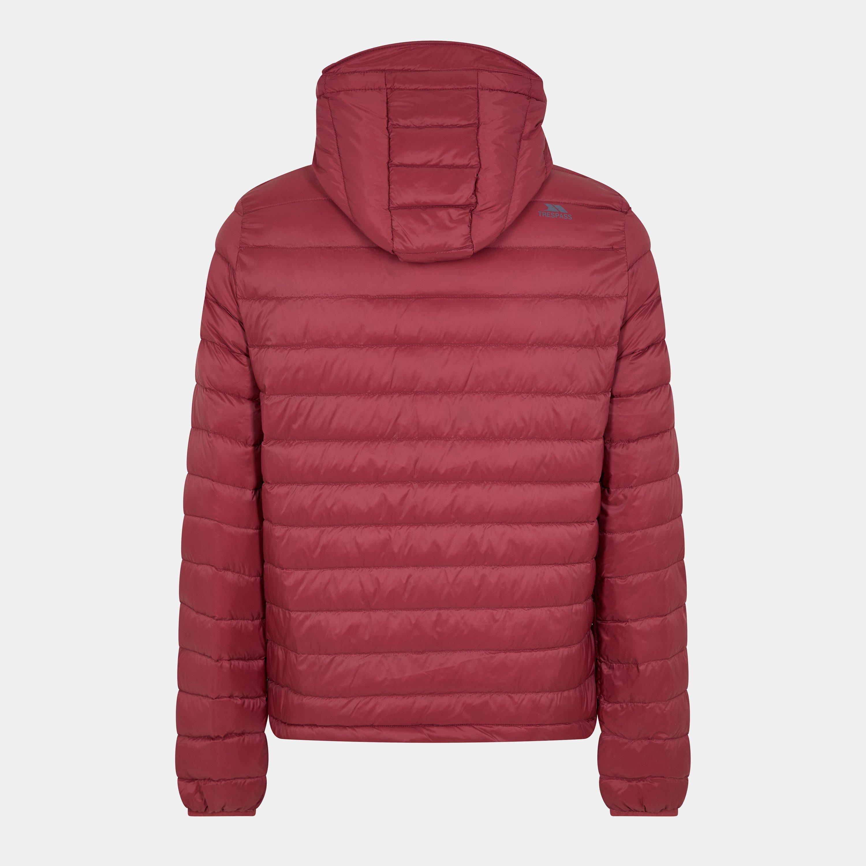 Bordeaux/Grå - Trespass - Digby Thermal Insulation Weather-Resistant Down Jacket - 2