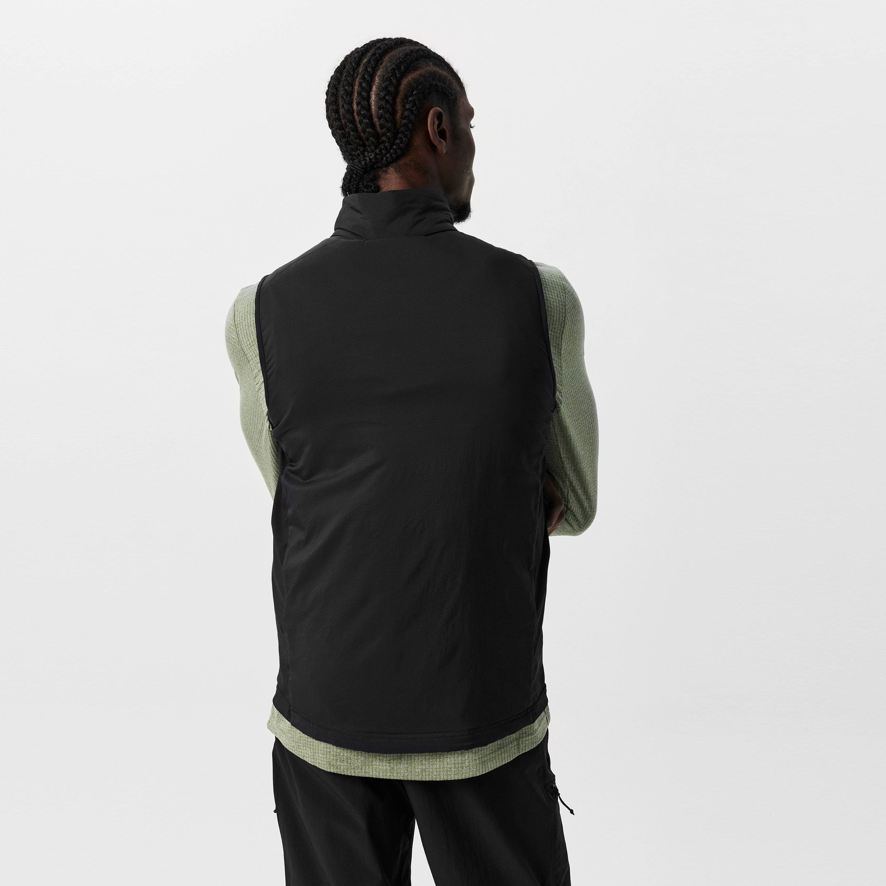 Black - Karrimor - Men's  Insulated Hybrid Windproof Water-Repellent Gilet - 4