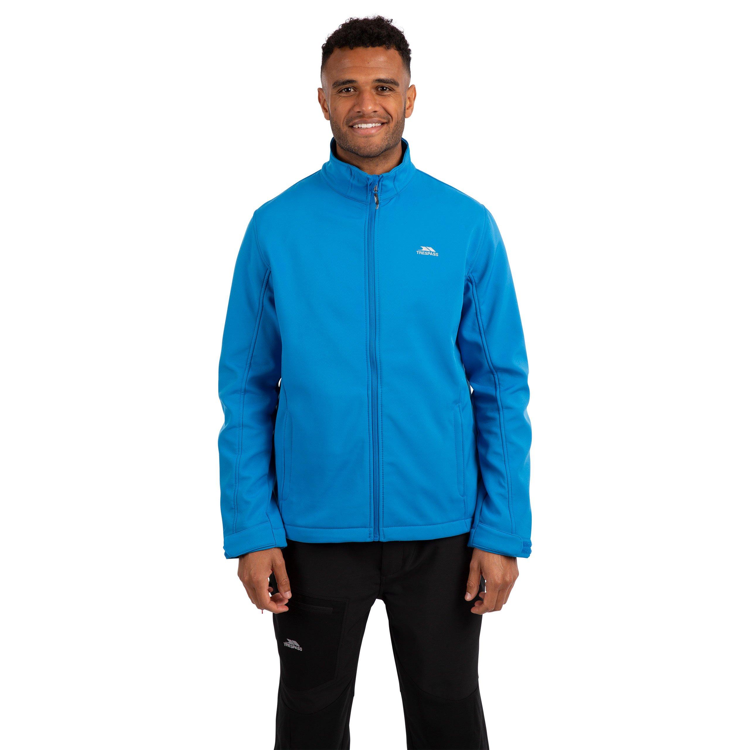 Helder Blauw - Trespass - Vander Softshell Jacket - 3