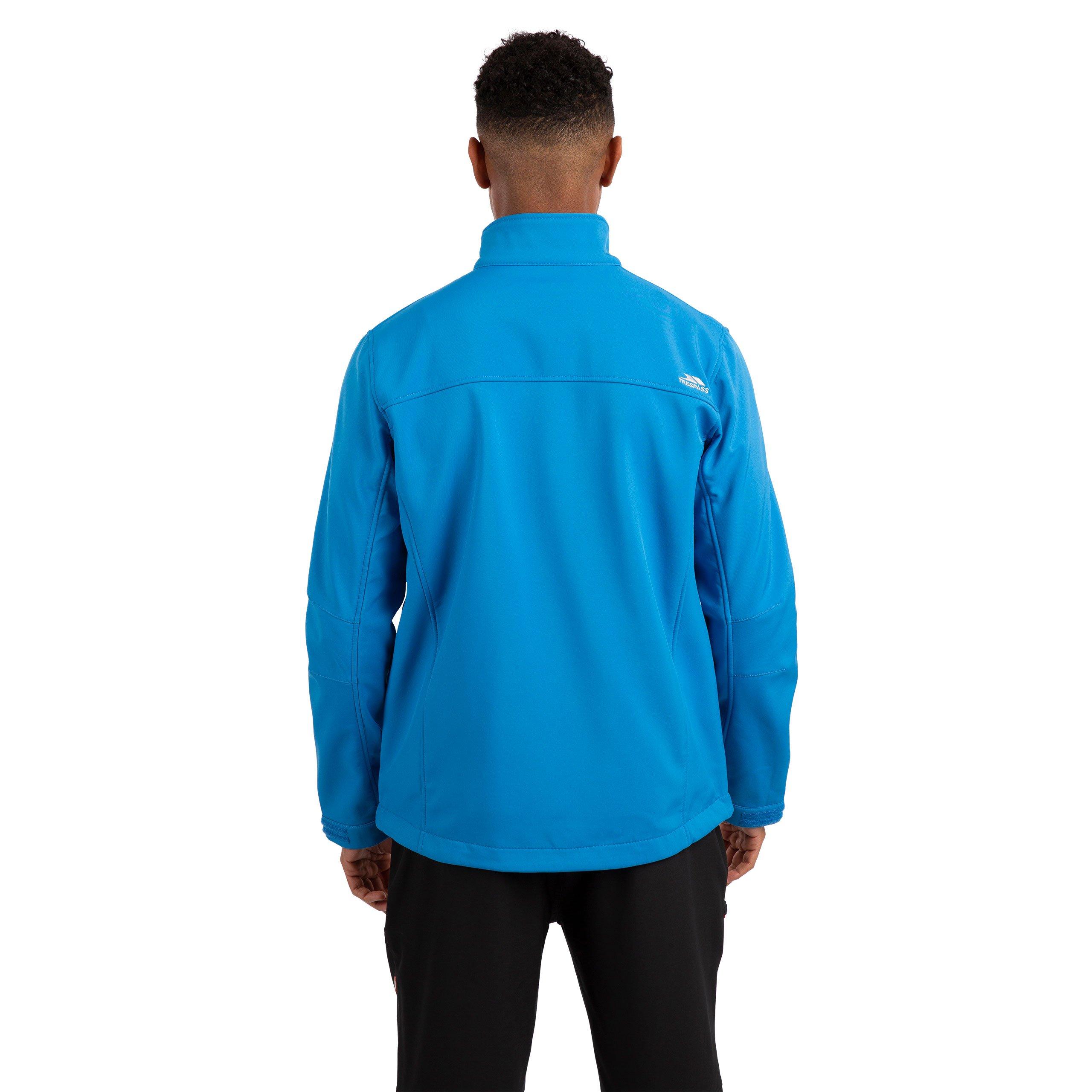 Helder Blauw - Trespass - Vander Softshell Jacket - 4