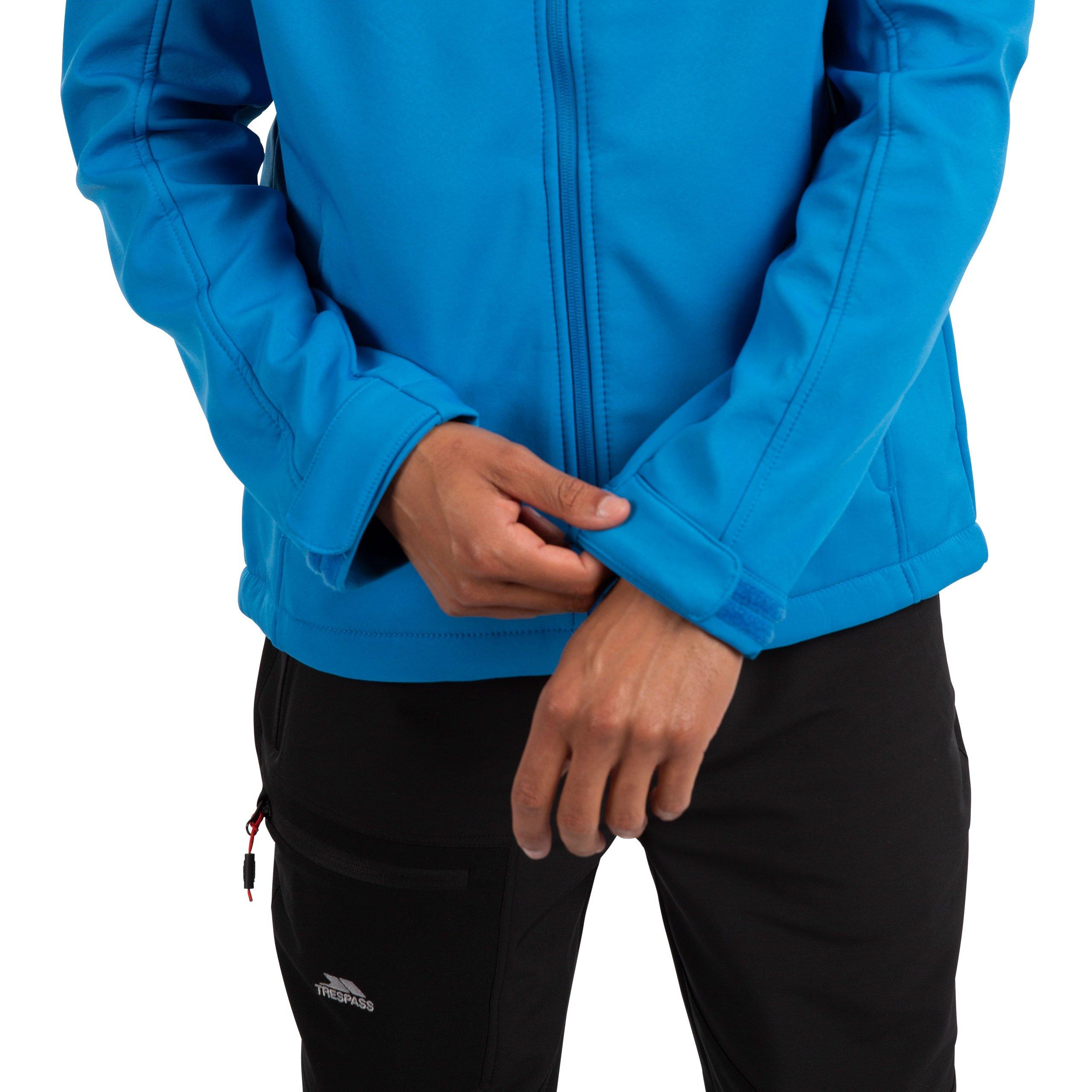 Helder Blauw - Trespass - Vander Softshell Jacket - 5