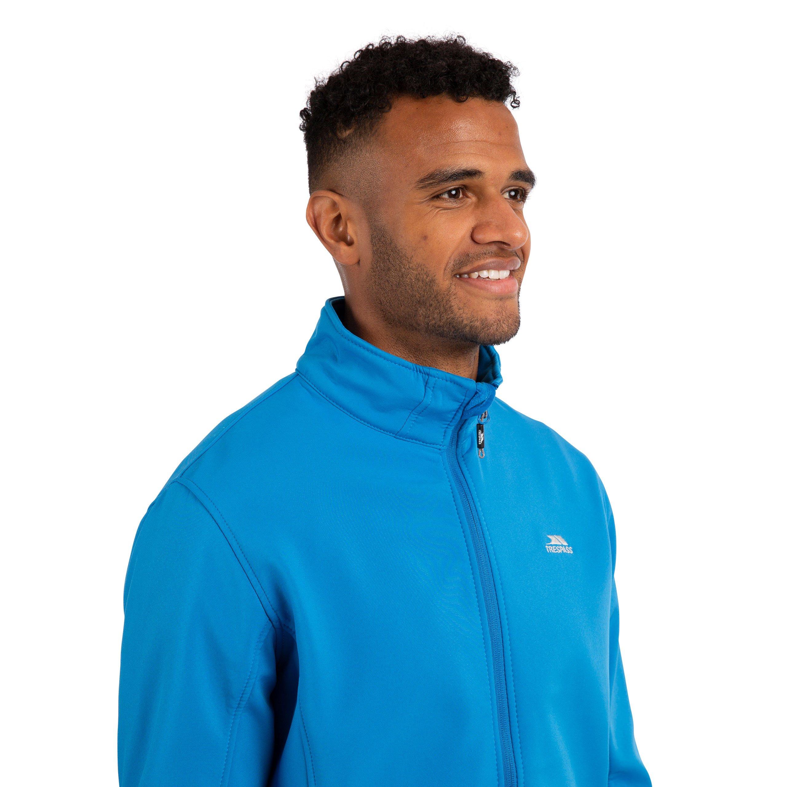 Helder Blauw - Trespass - Vander Softshell Jacket - 7