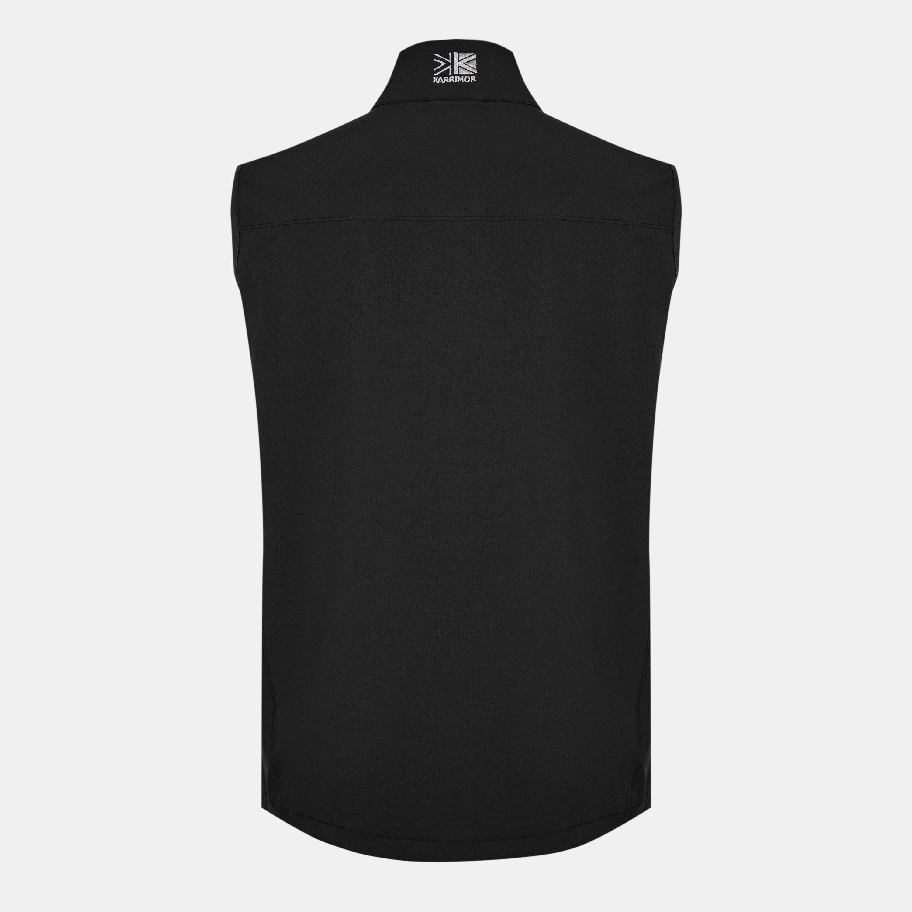 Schwarz - Karrimor - Windproof Soft-Shell Gilet - 2