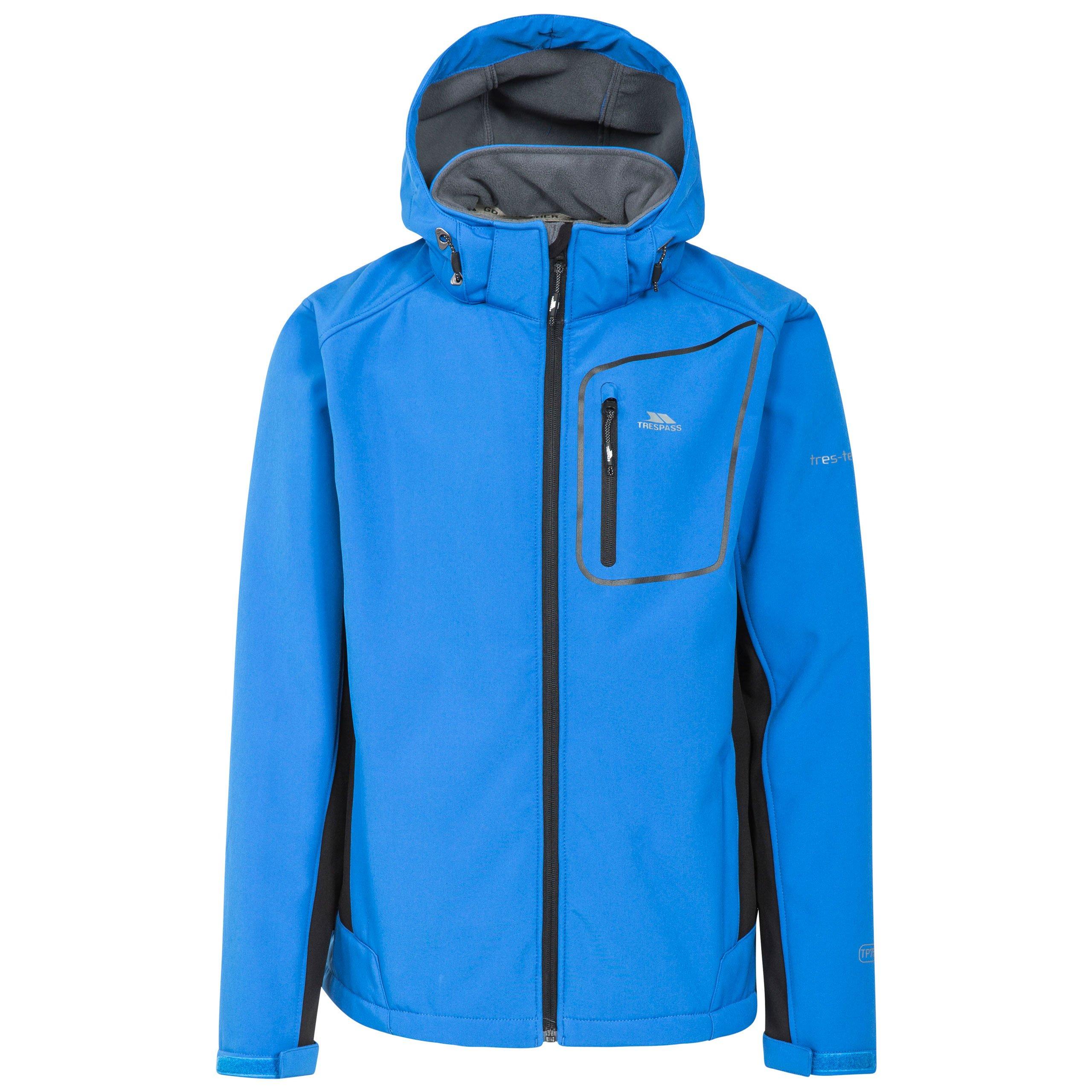 Blau - Trespass - Strathy II Weather-Resistant Tailored Fit Softshell Jacket - 1