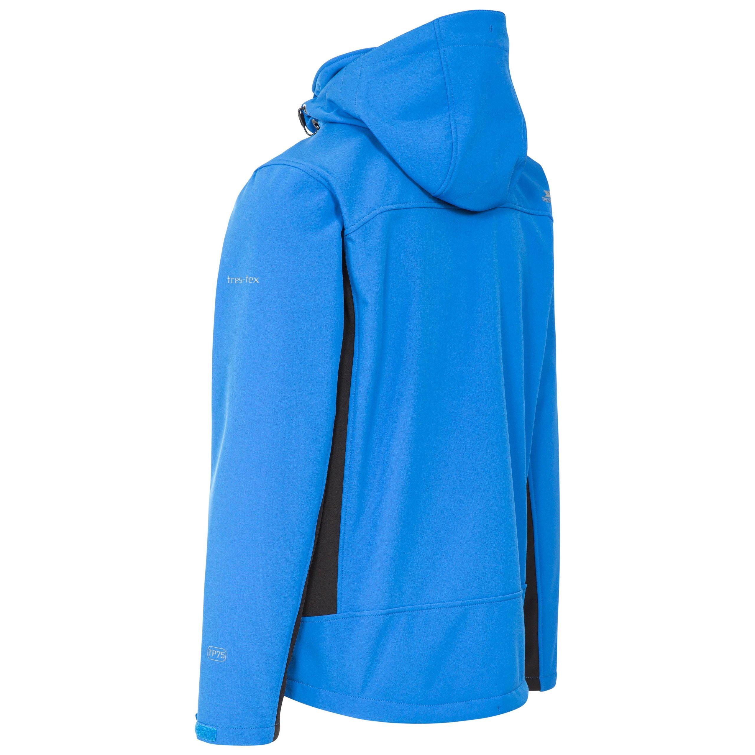 Blau - Trespass - Strathy II Weather-Resistant Tailored Fit Softshell Jacket - 4